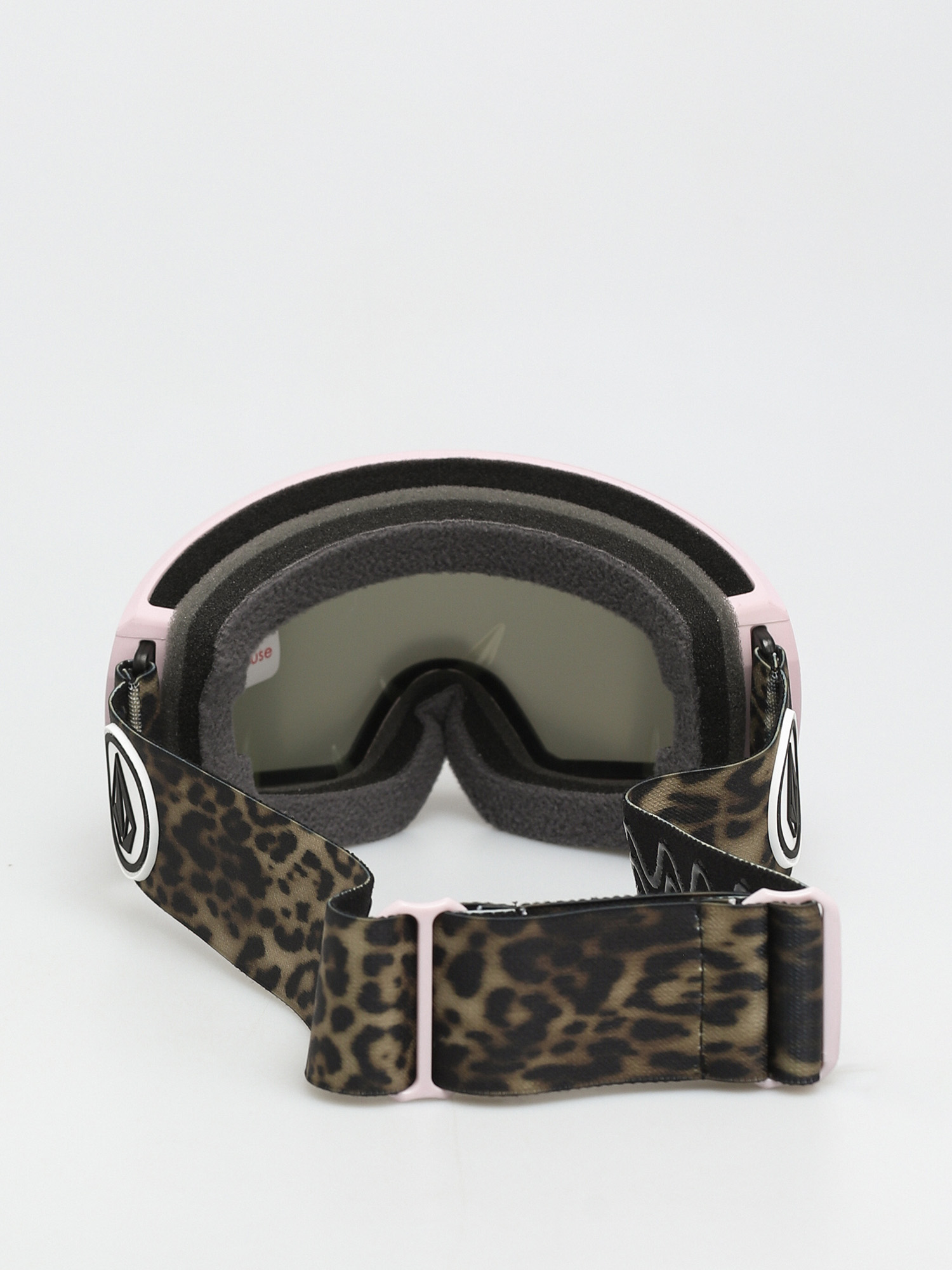 Gogle Volcom Migrations (pink leopard/silver chrome)