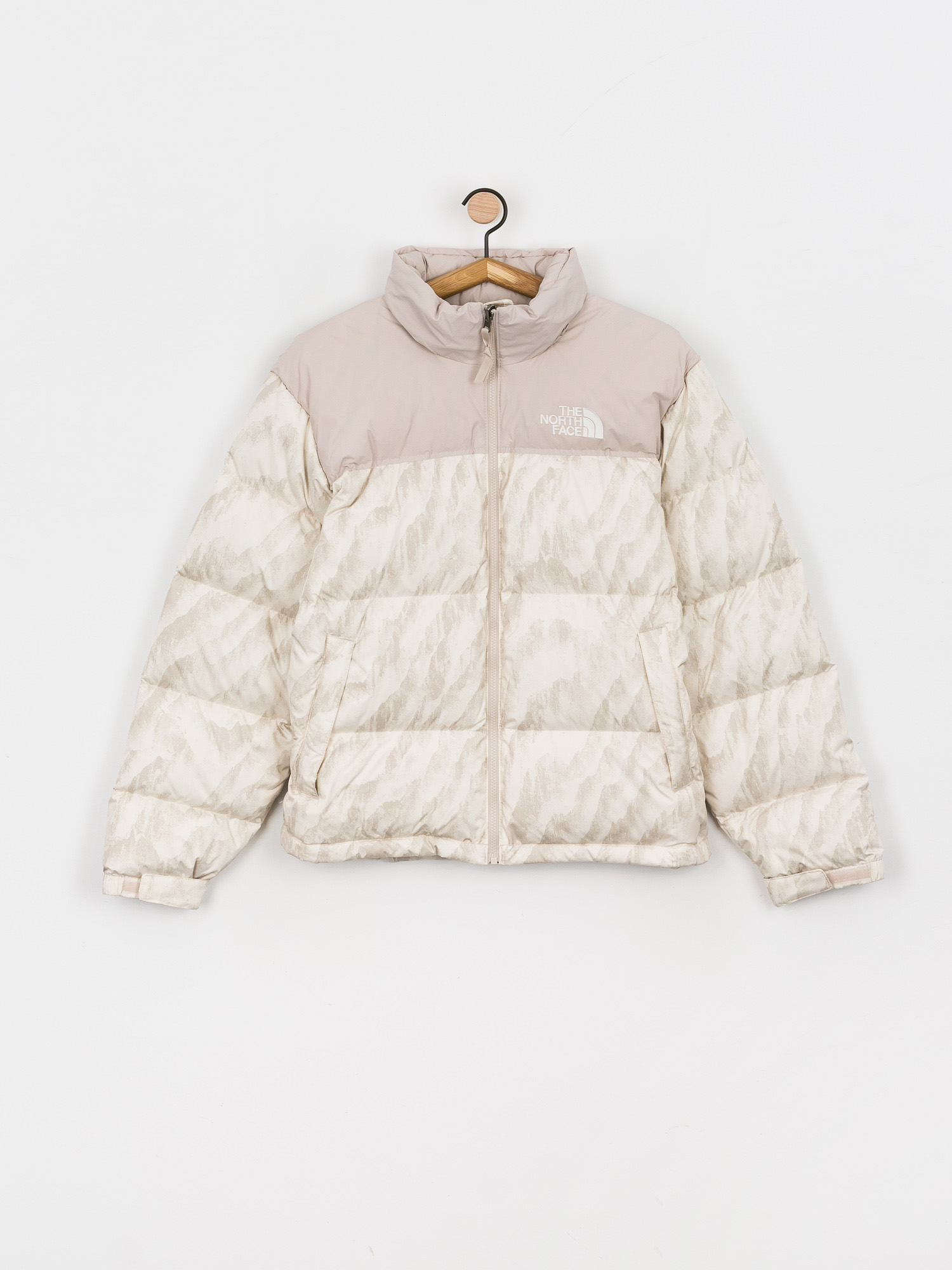 Kurtka The North Face 1996 Retro Nuptse (silver grey wooden tiger print)