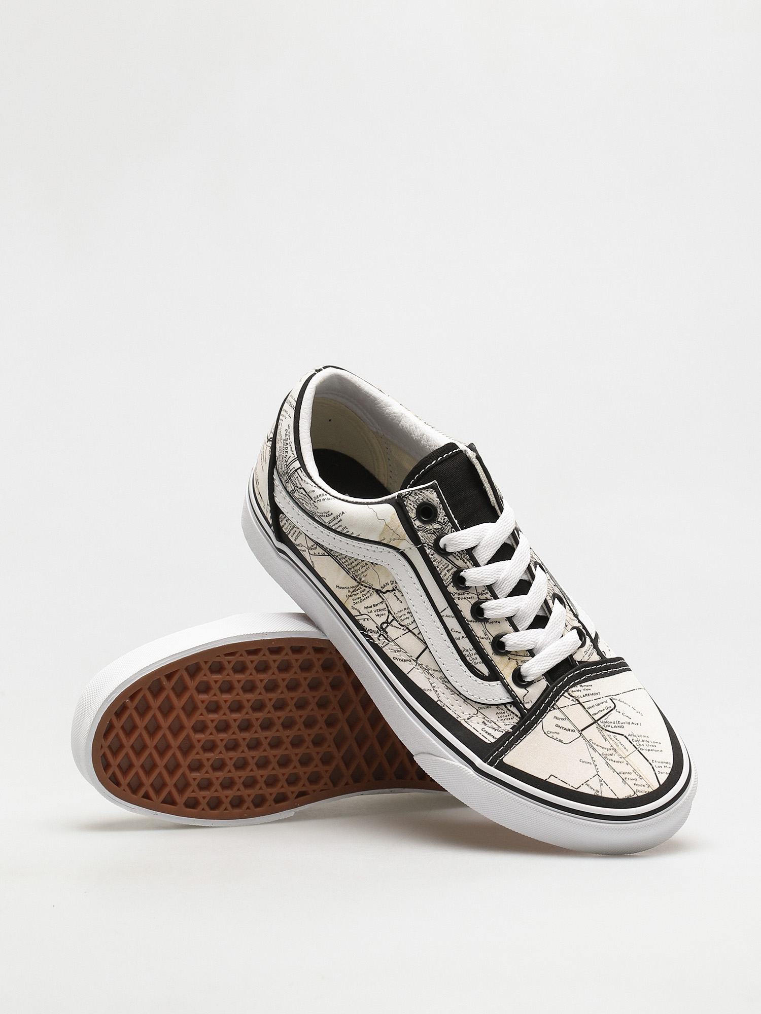 Buty Vans X Moca Old Skool Wmn (frances stark/maps)