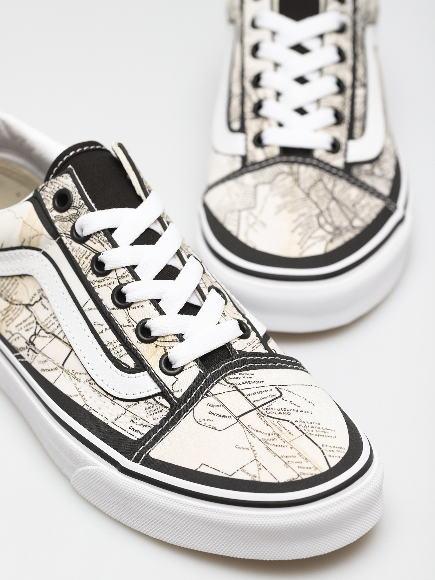Buty Vans X Moca Old Skool Wmn (frances stark/maps)