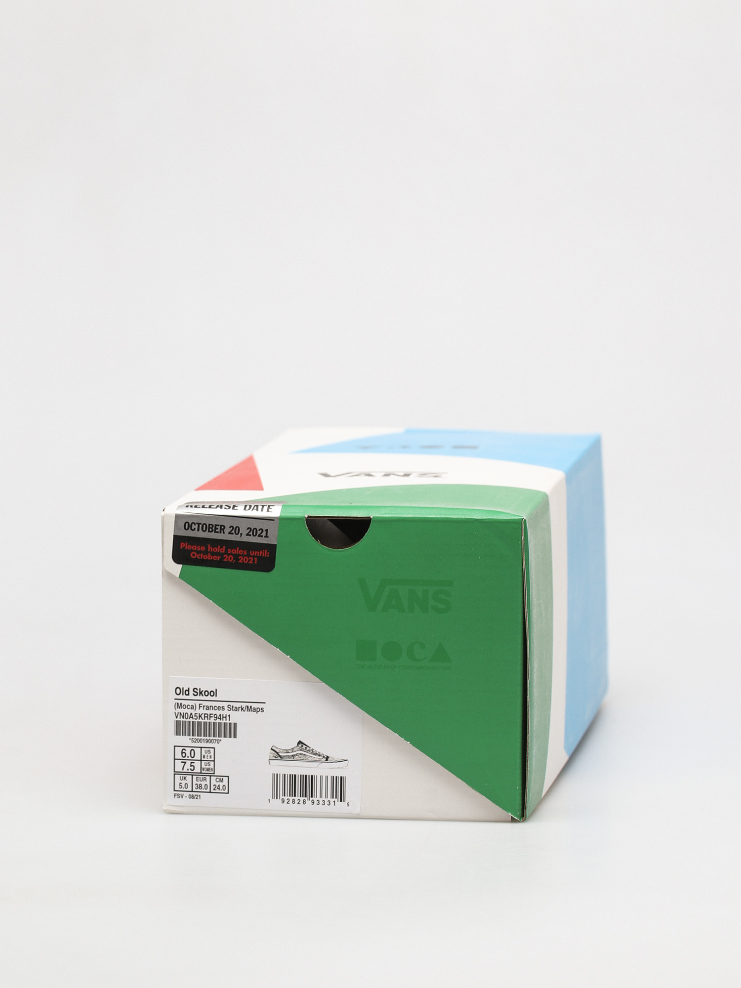 Buty Vans X Moca Old Skool Wmn (frances stark/maps)