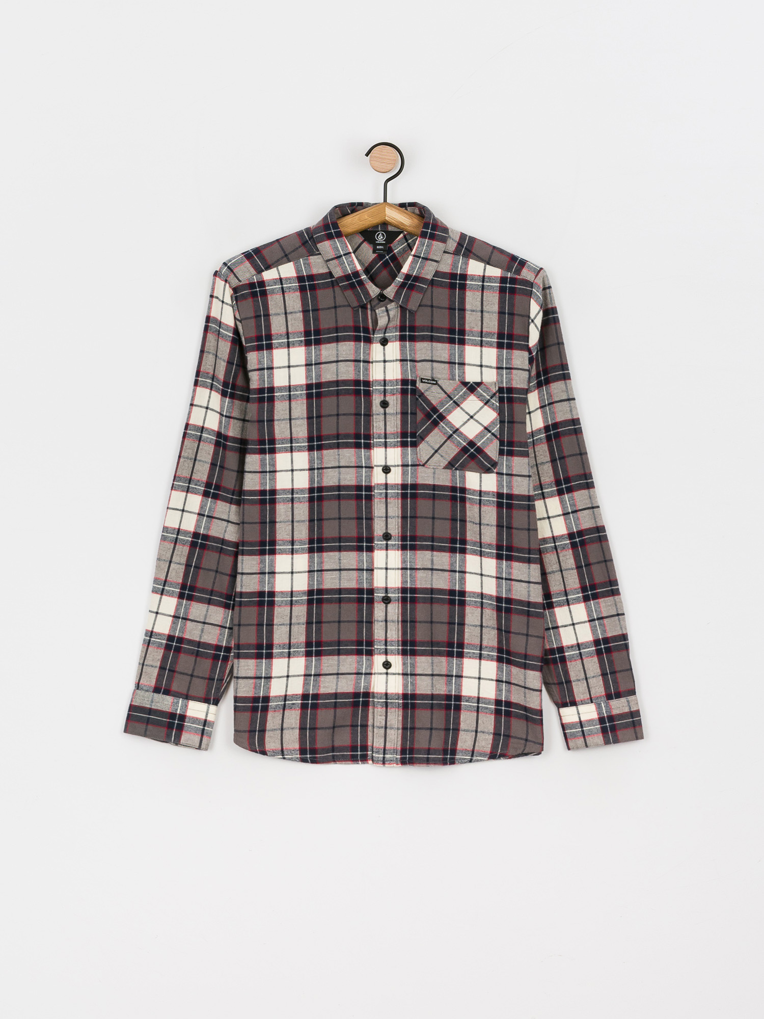 Koszula Volcom Caden Plaid (bleached sand)