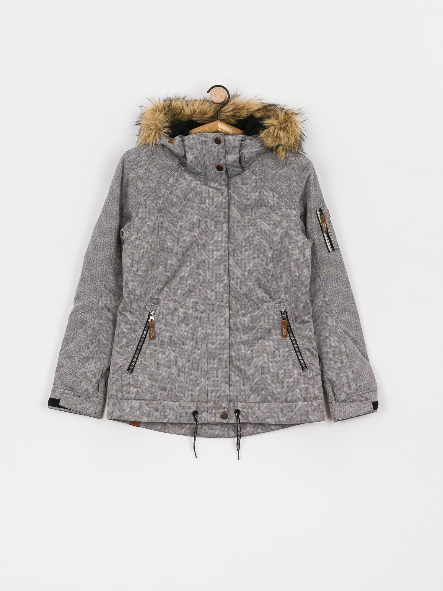 Damska Kurtka snowboardowa Roxy Meade (true black/white)