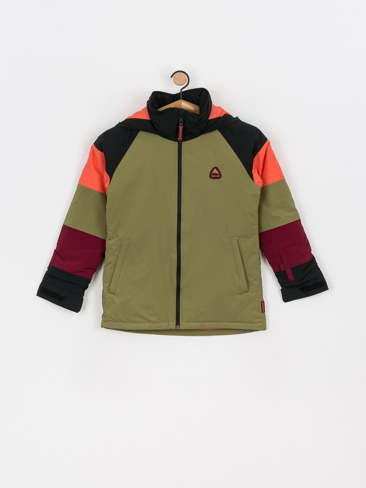 Kurtka snowboardowa Burton Hart JR (martini olive)