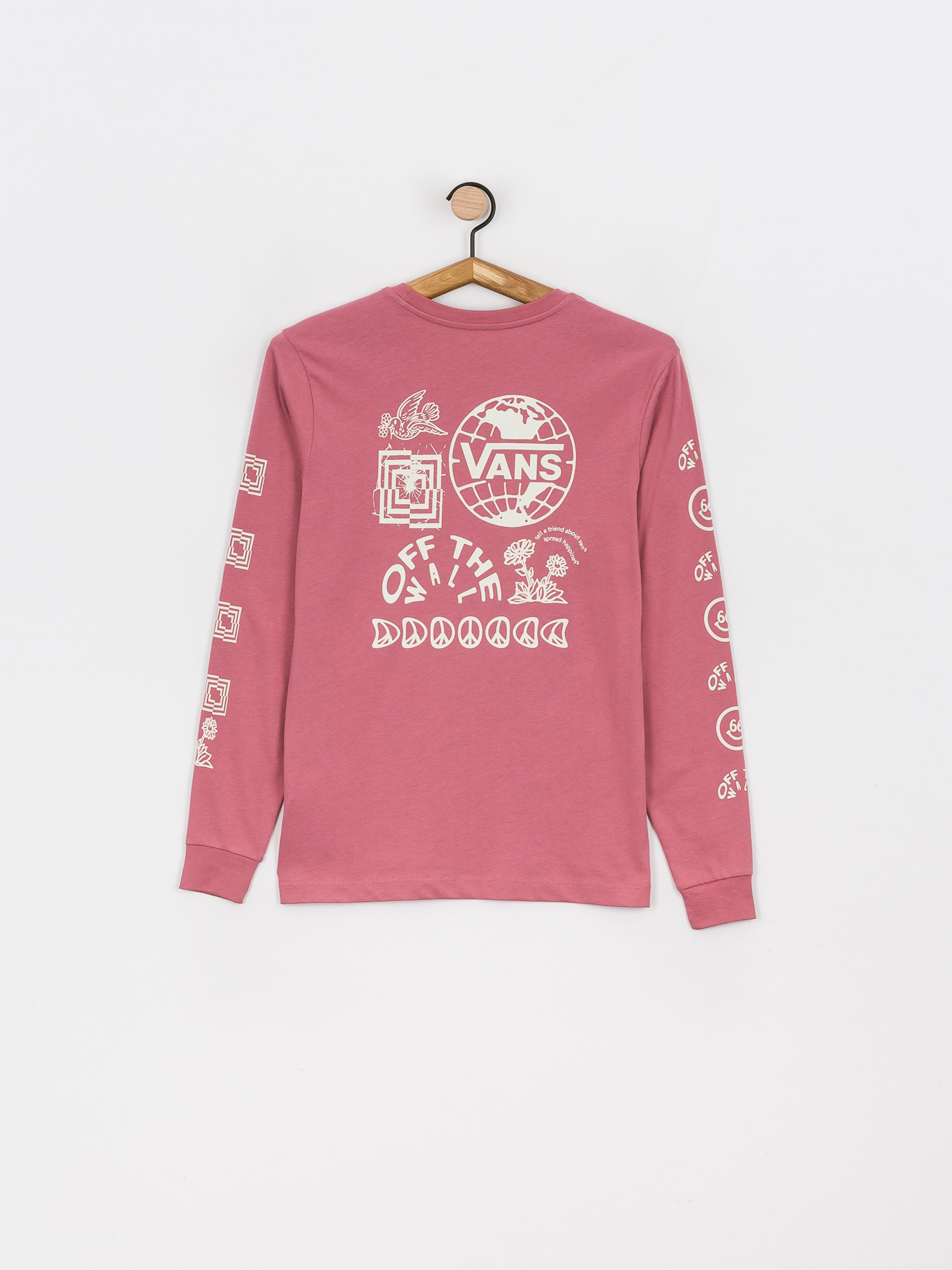 Longsleeve Vans Silent Mode Wmn (mesa rosa)