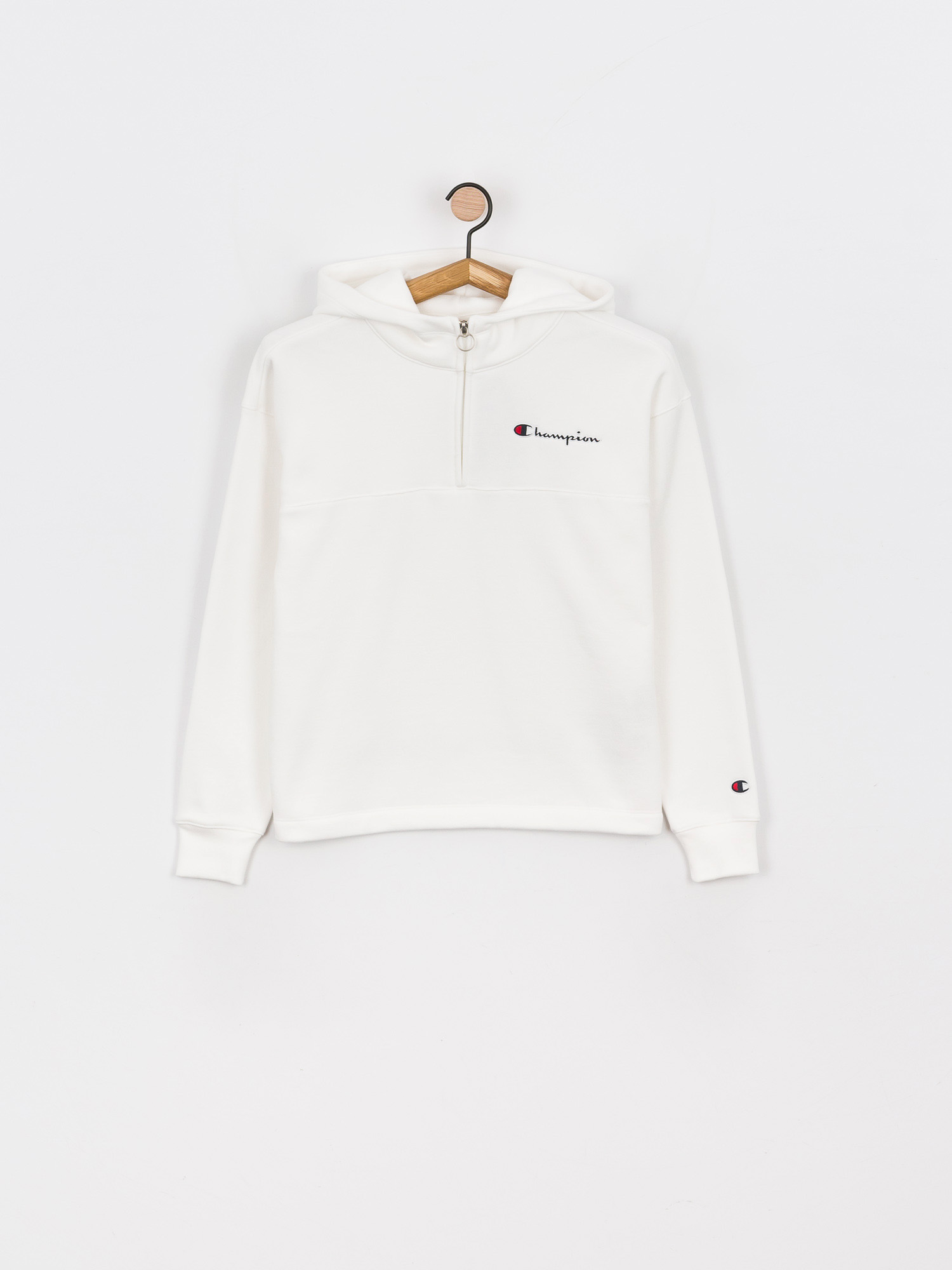 Bluza z kapturem Champion Sweatshirt HD 114463 Wmn (wht)