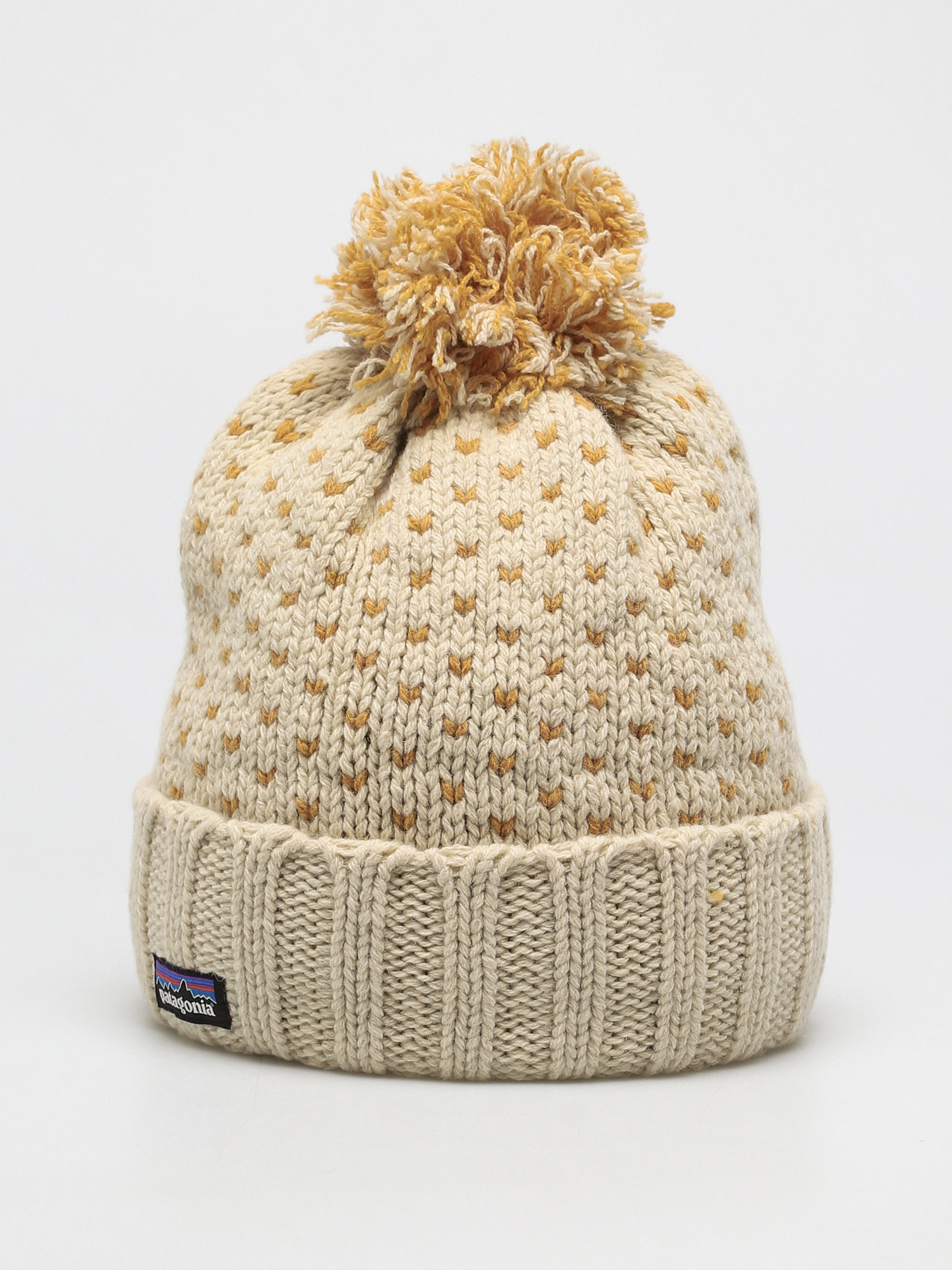 Czapka zimowa Patagonia Snowbelle (simple dot/natural)