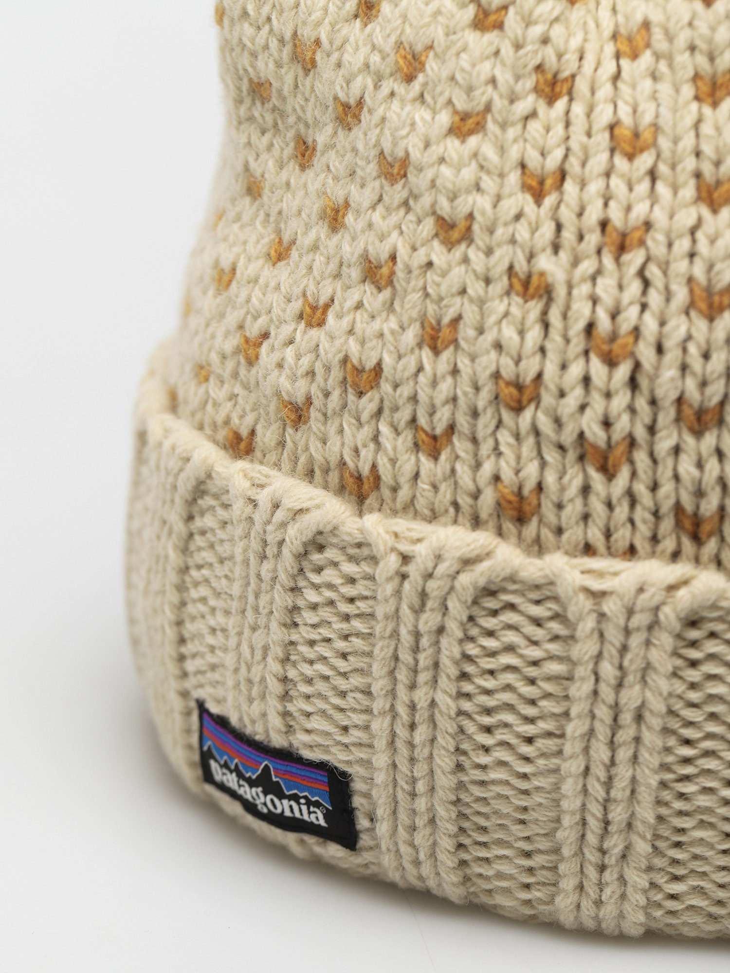 Czapka zimowa Patagonia Snowbelle (simple dot/natural)