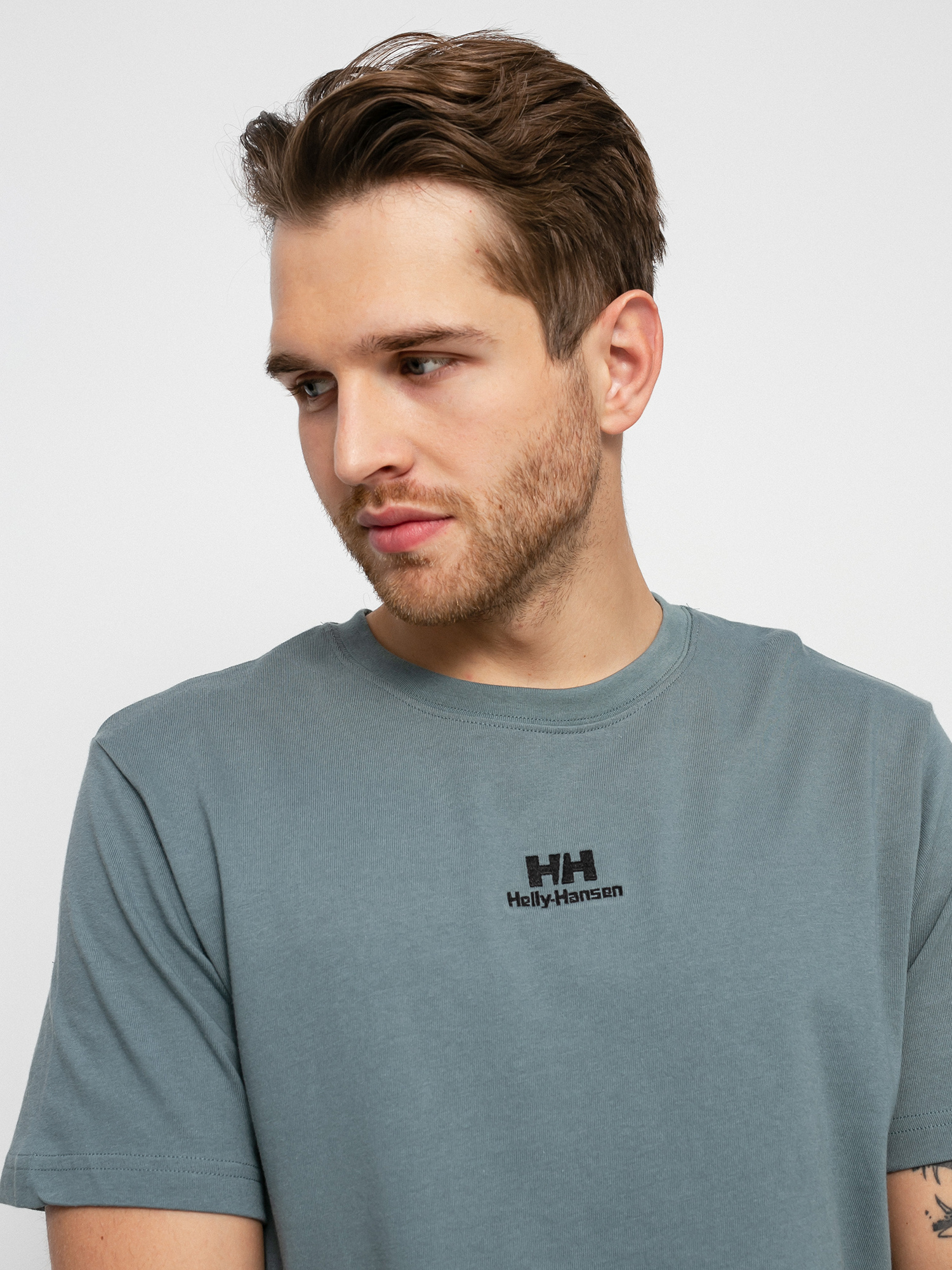 T-shirt Helly Hansen Yu Patch (trooper)