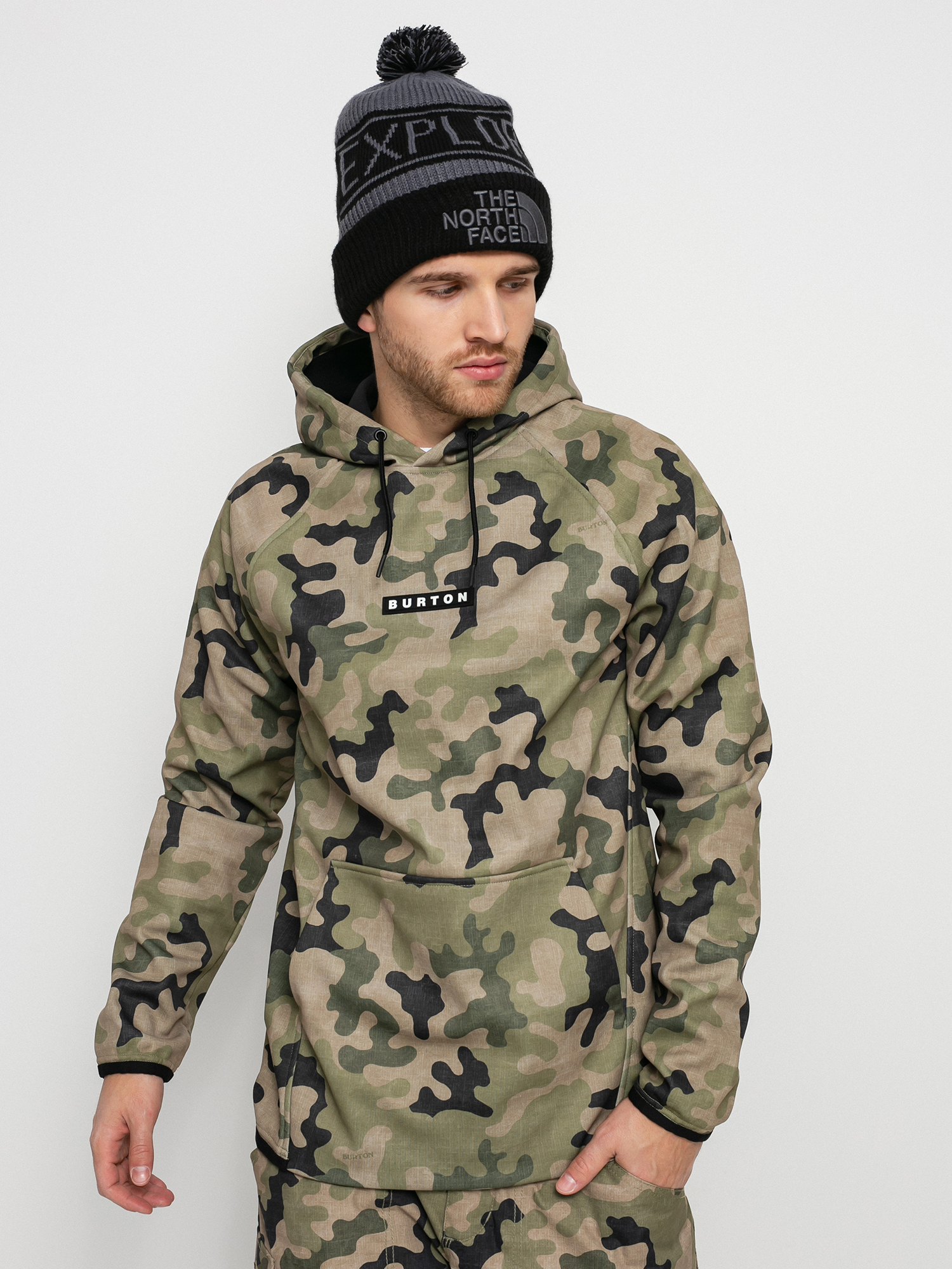 Bluza Burton Crown Weatherproof (martini olive terra camo)