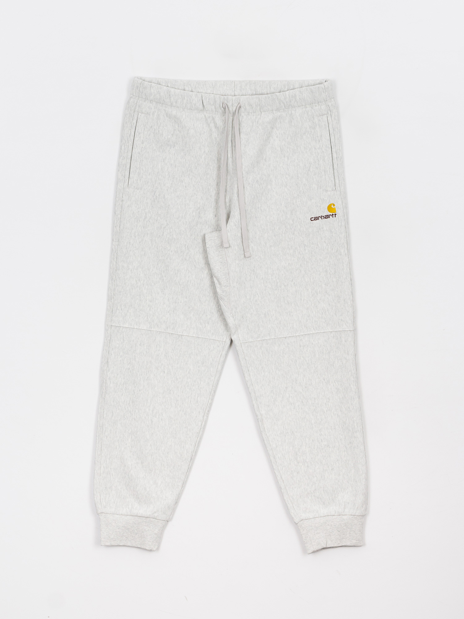 Spodnie Carhartt WIP American Script Jogging (ash heather)