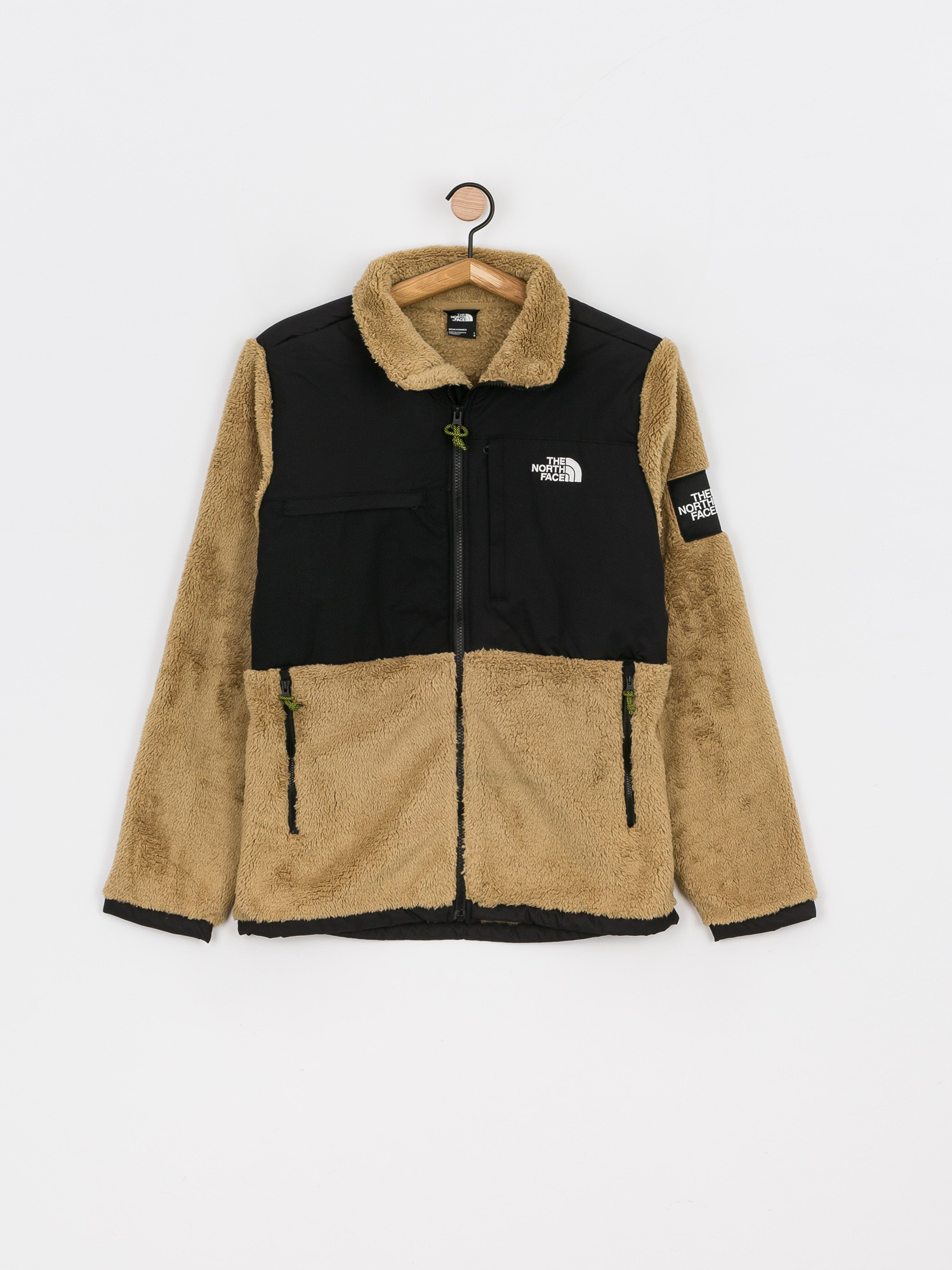 Męski Polar The North Face Black Box Denali Sherpa (kelp tan)
