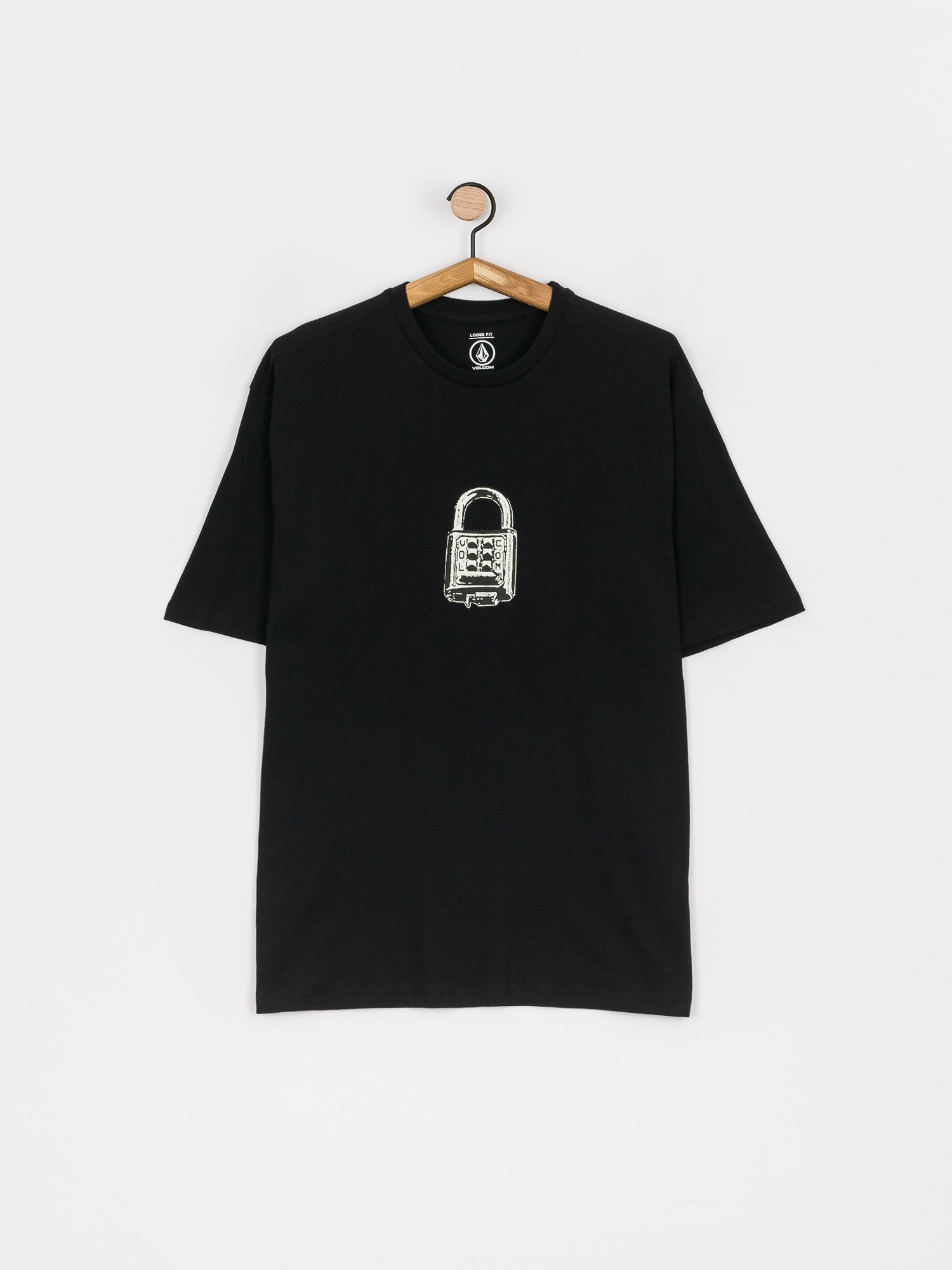 T-shirt Volcom Codecracker Lse (black)