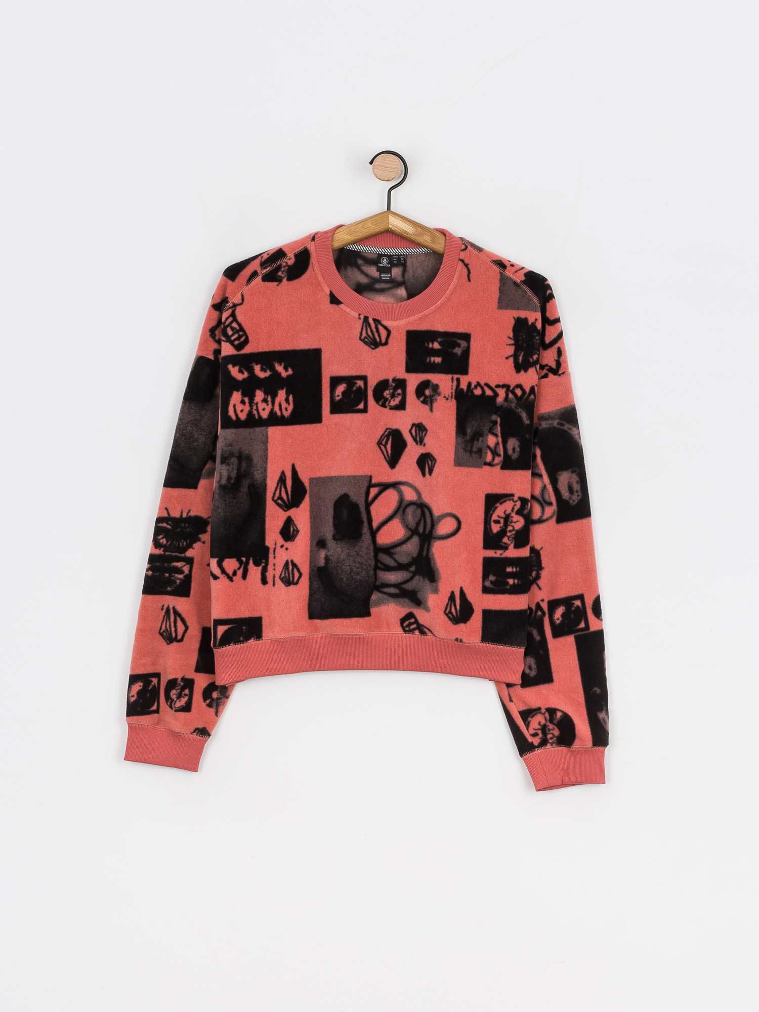 Bluza Volcom Error 76 Crew Wmn (sepia)