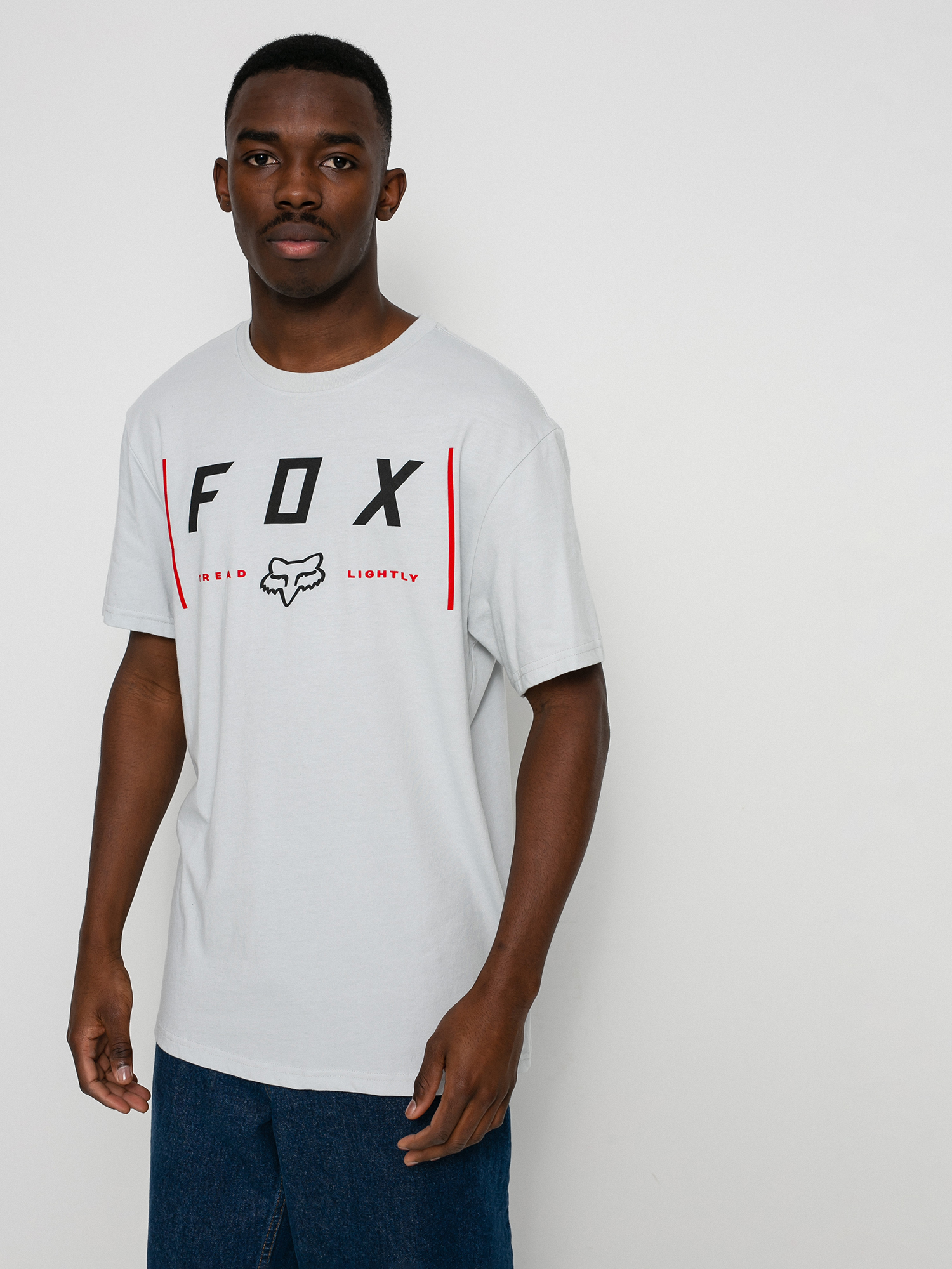 T-shirt Fox Simpler Times (lt htr gry)