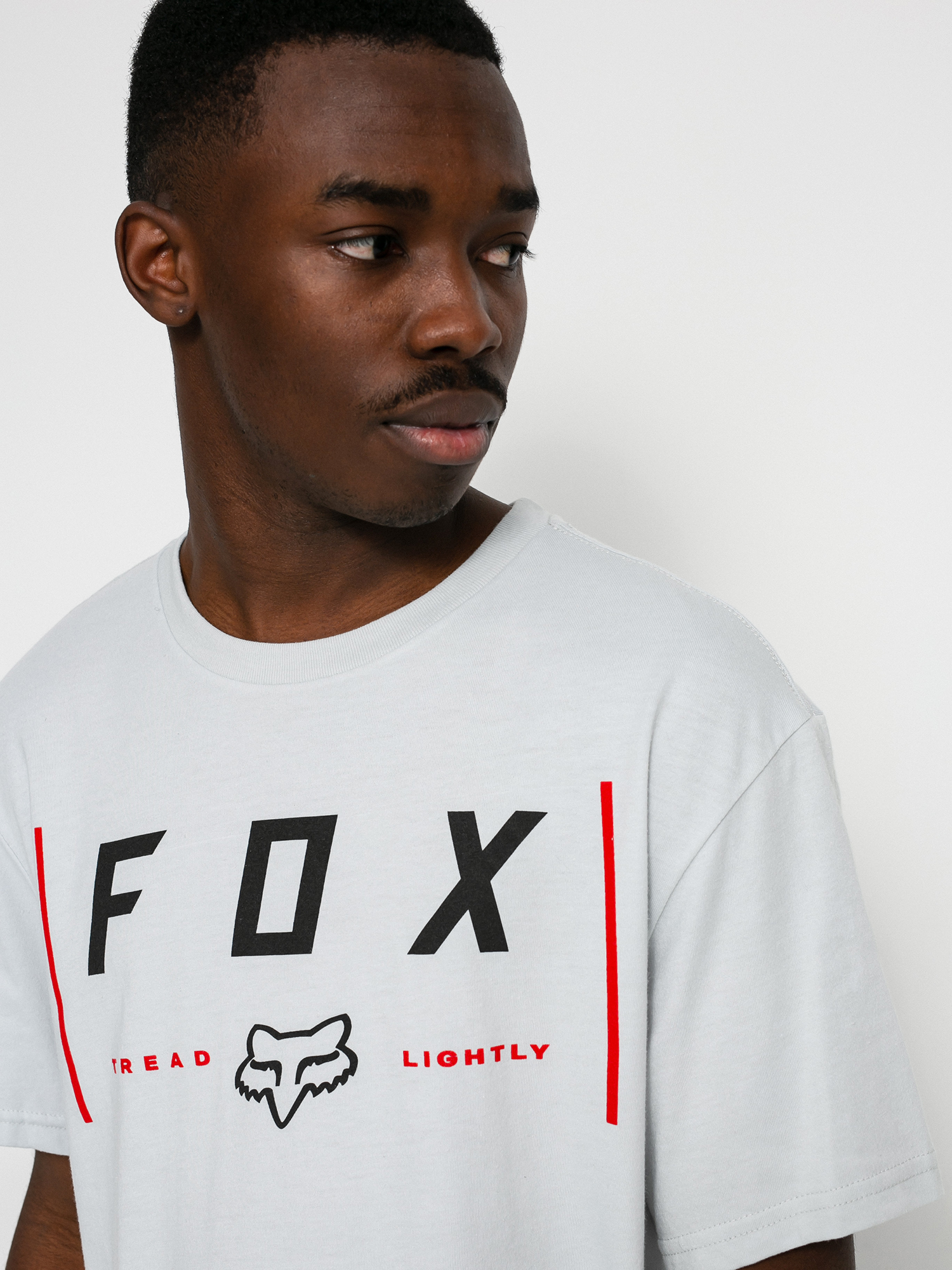 T-shirt Fox Simpler Times (lt htr gry)