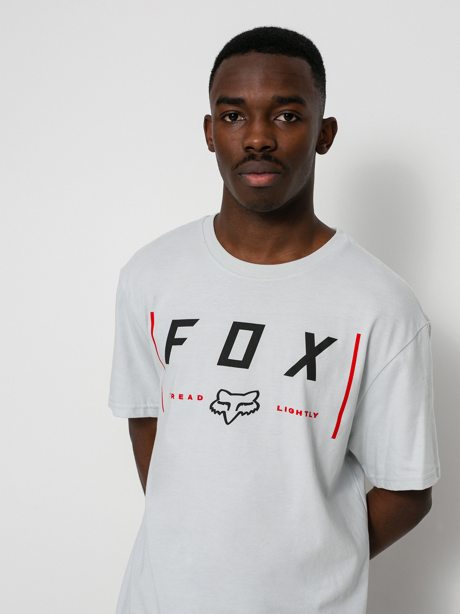 T-shirt Fox Simpler Times (lt htr gry)