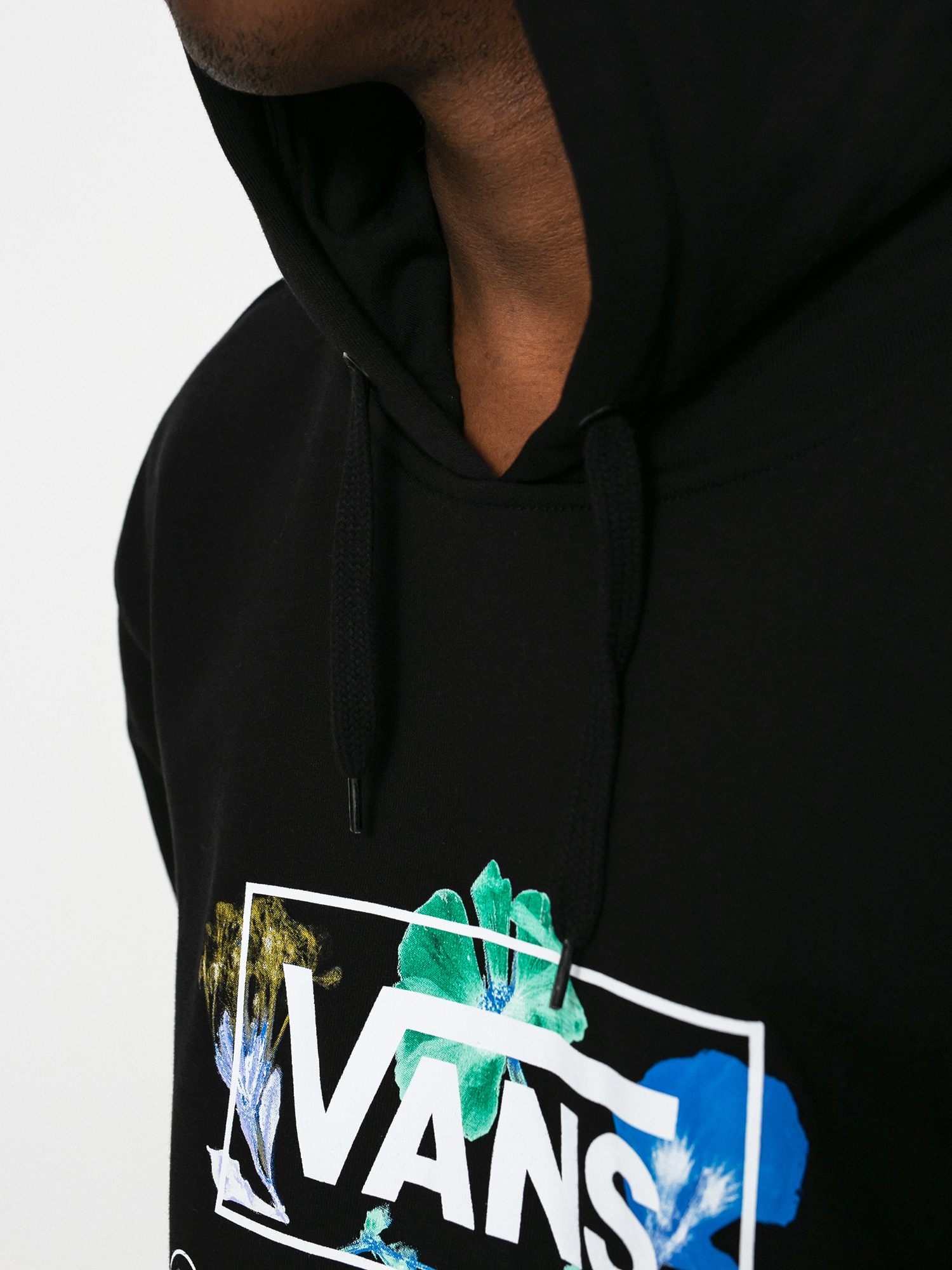Bluza z kapturem Vans Pressed Floral HD (black)