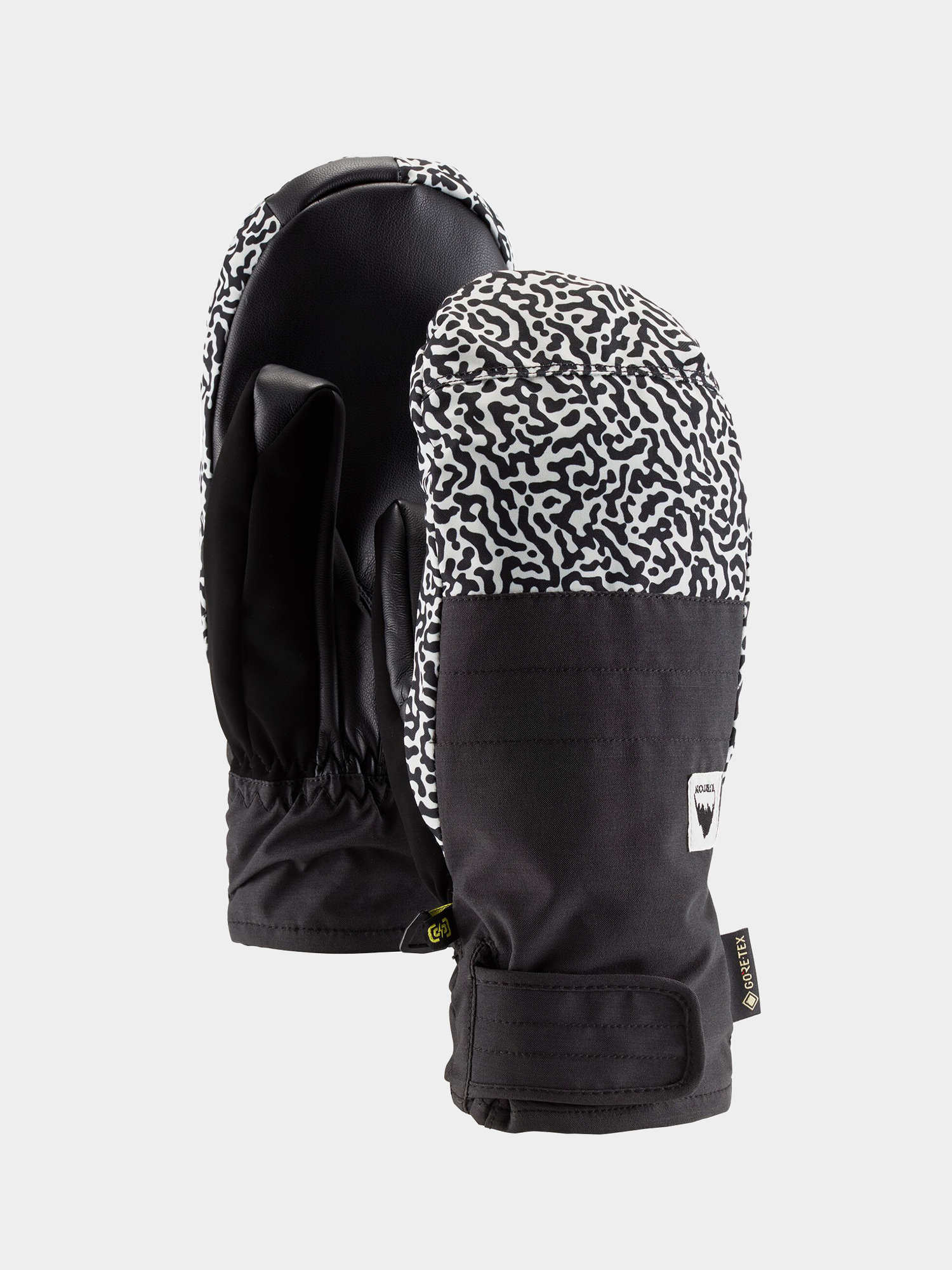 Rękawice Burton Reverb Gore Tex Mitten (true black/pj print)