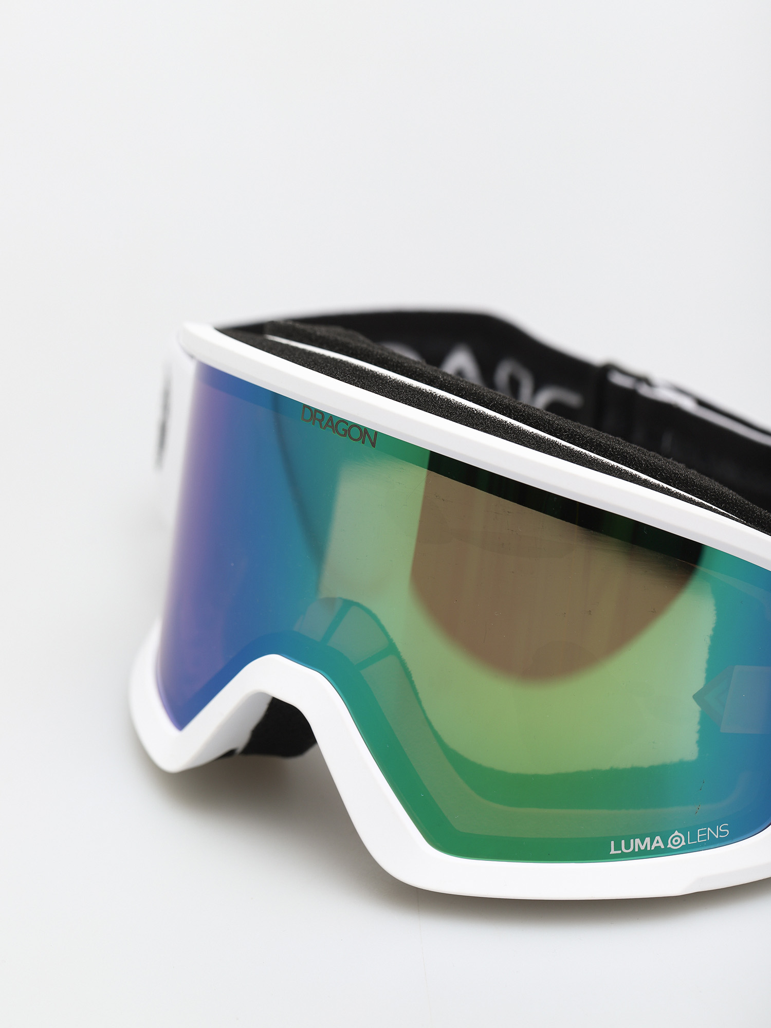 Gogle Dragon DX3 OTG (white/lumalens green ion)