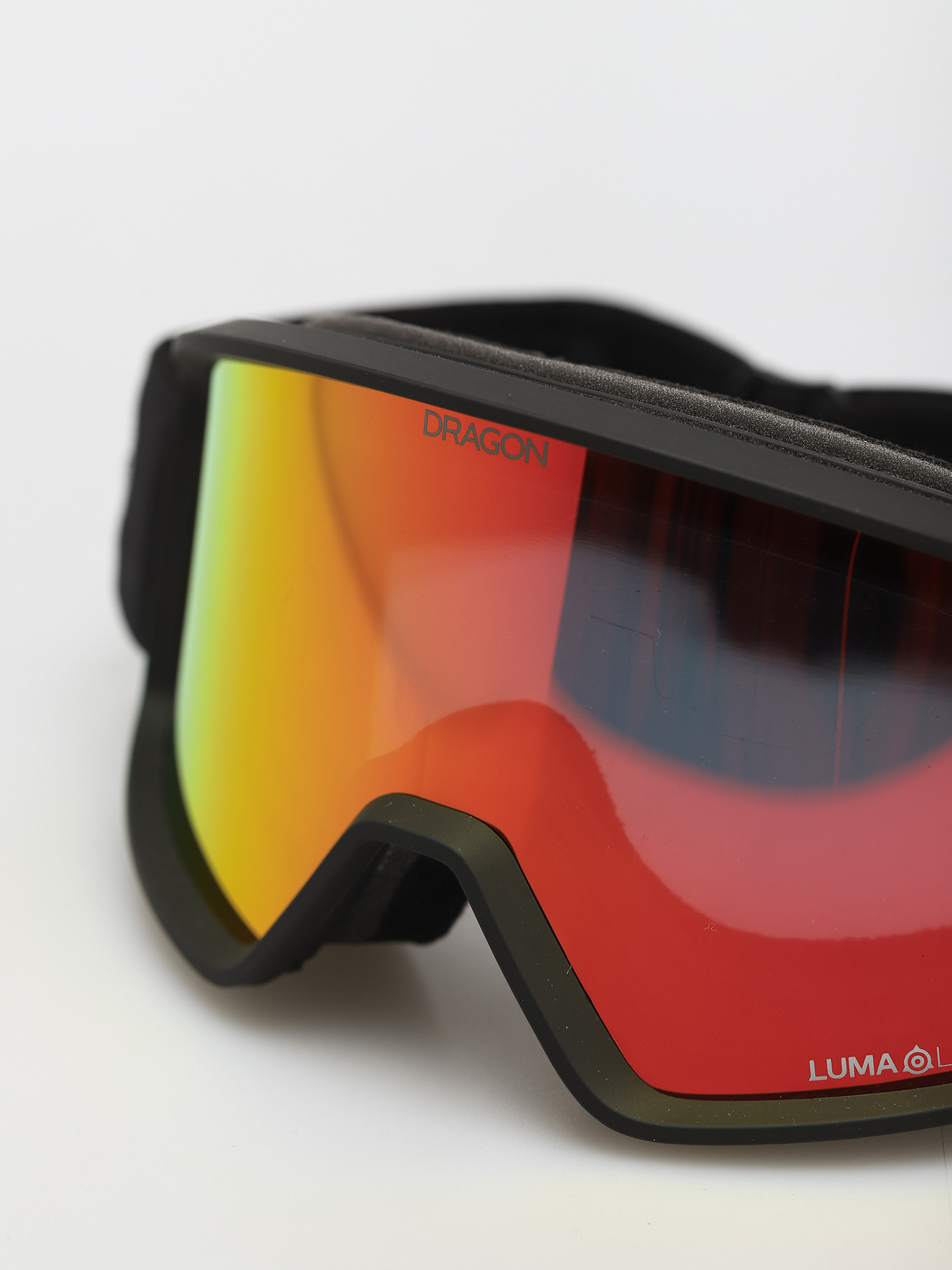 Gogle Dragon DXT OTG (black/lumalnes red ion)