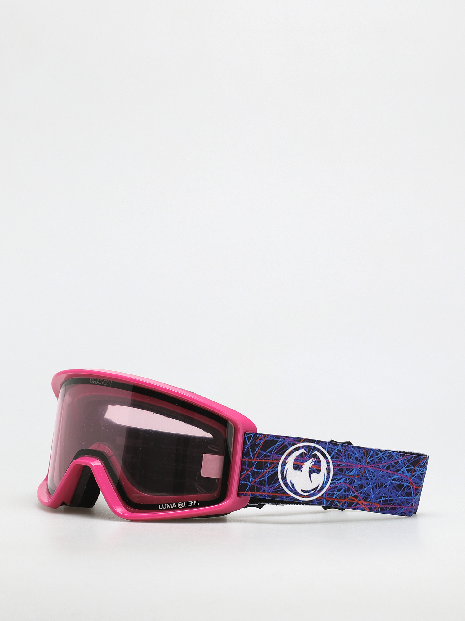 Gogle Dragon DXT OTG (scribble/lumalens light rose)