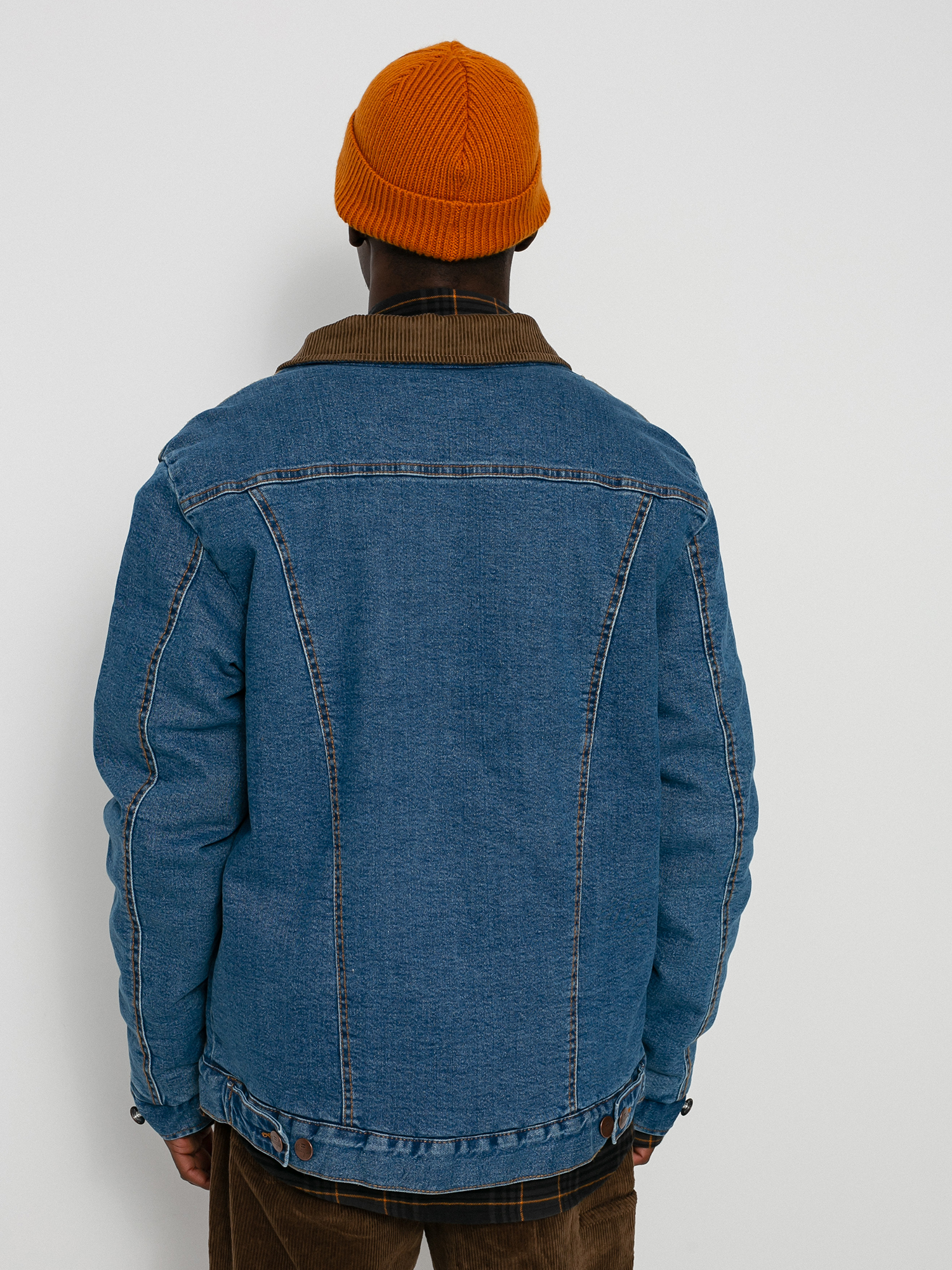 Kurtka Billabong X Wrangler Range Denim Sherpa (ocean)