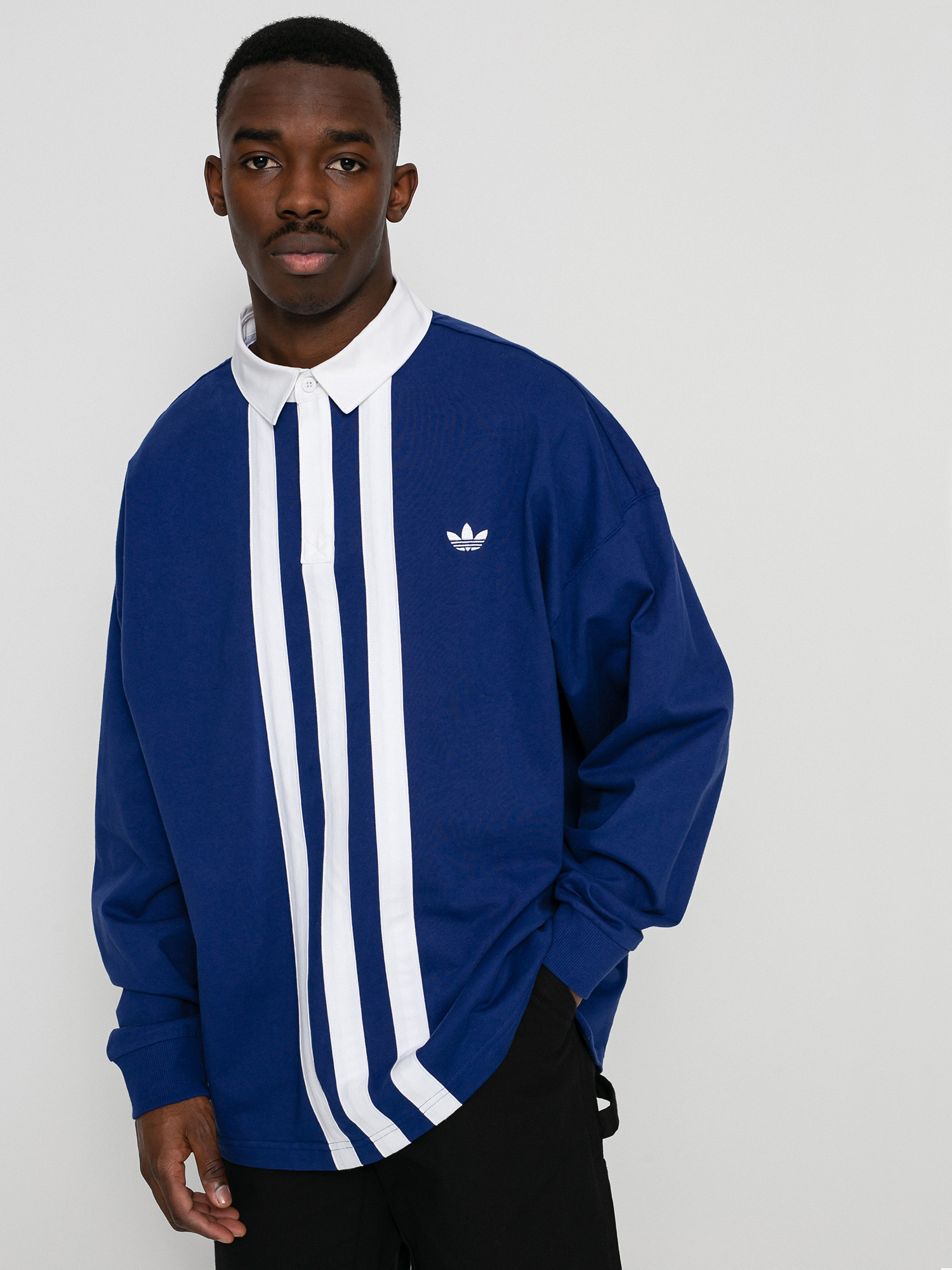 Bluza adidas Rugby Jersey (vicblu/white)