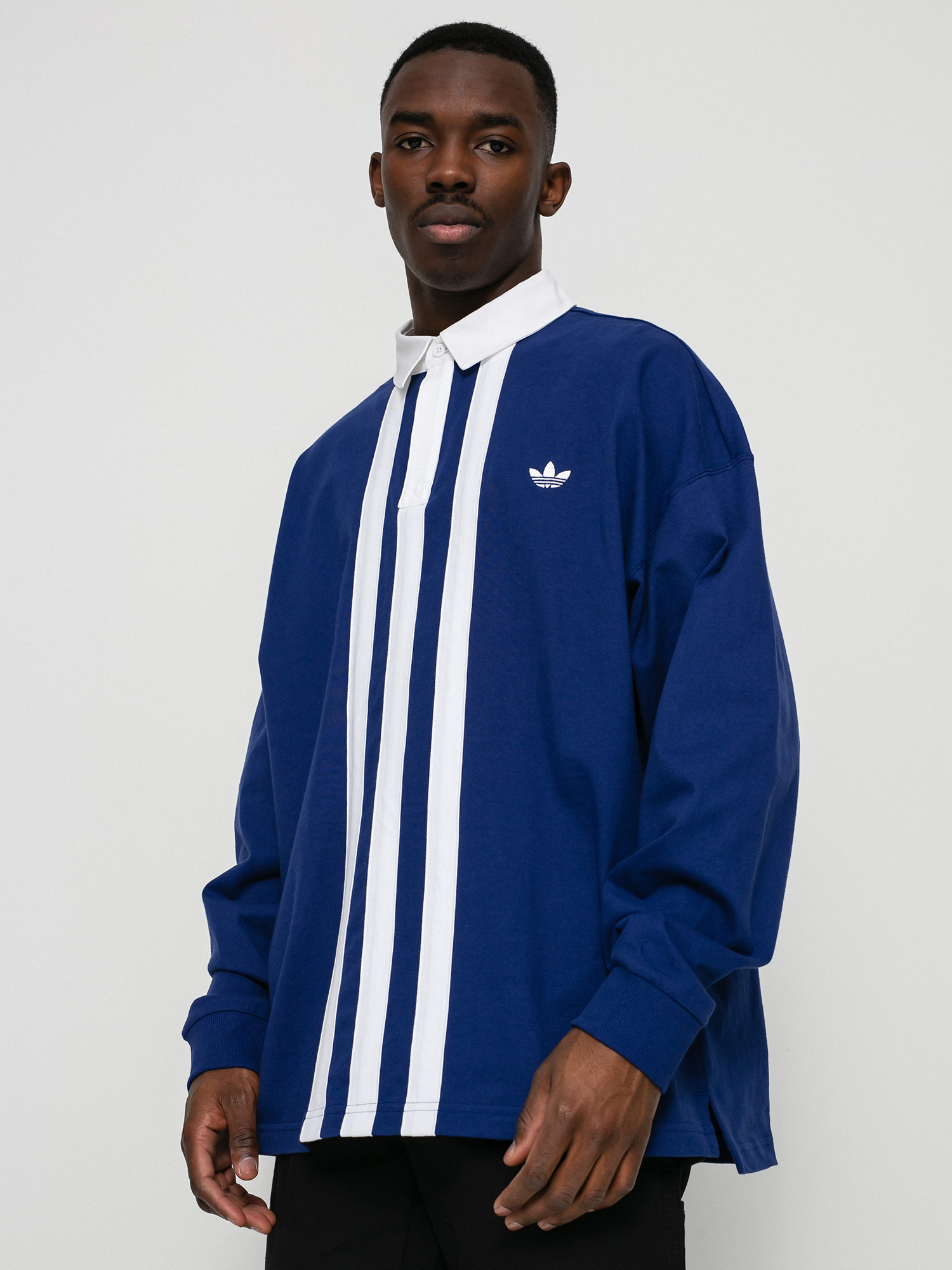 Bluza adidas Rugby Jersey (vicblu/white)