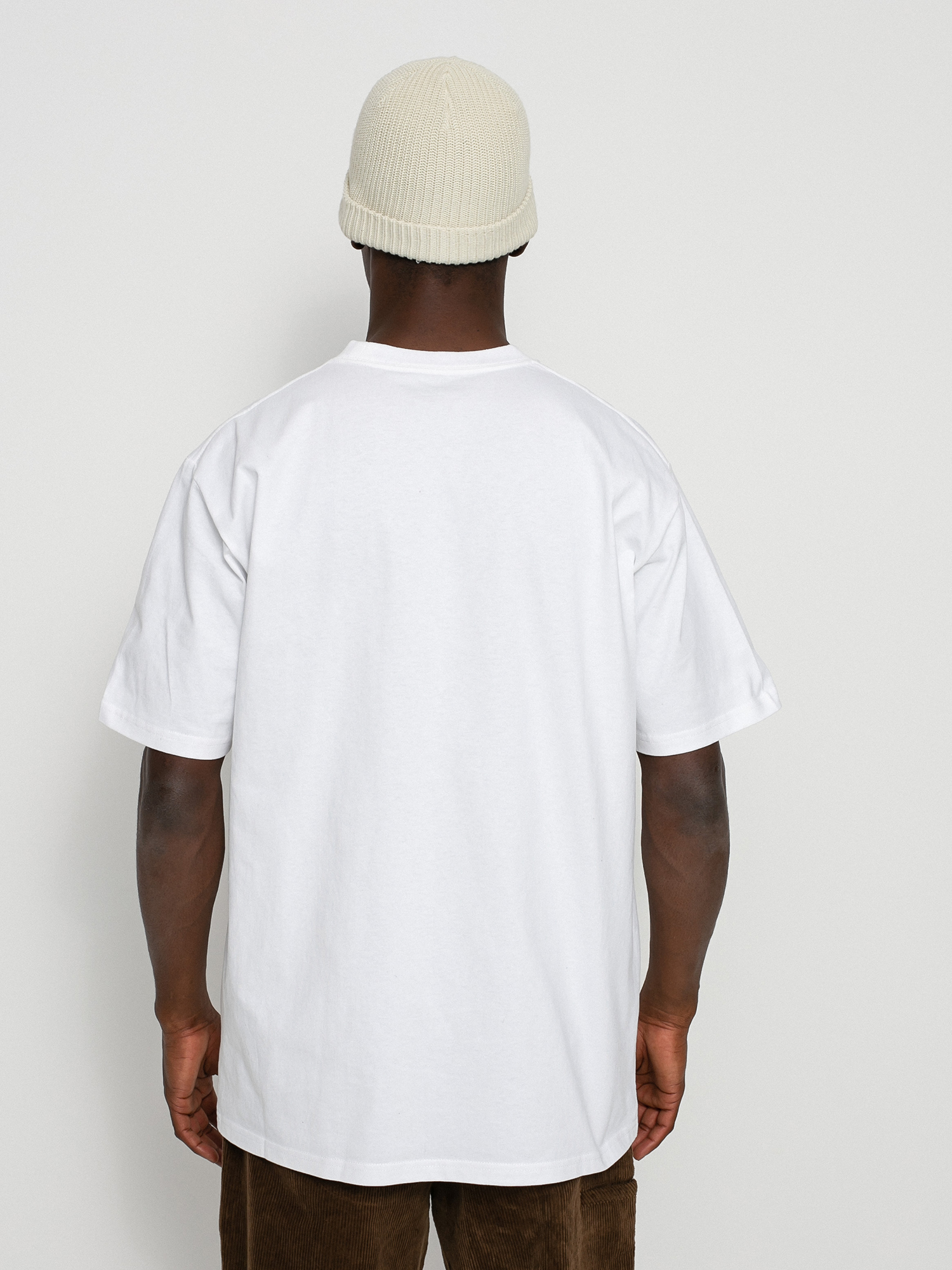 T-shirt Carhartt WIP University Script (white/black)