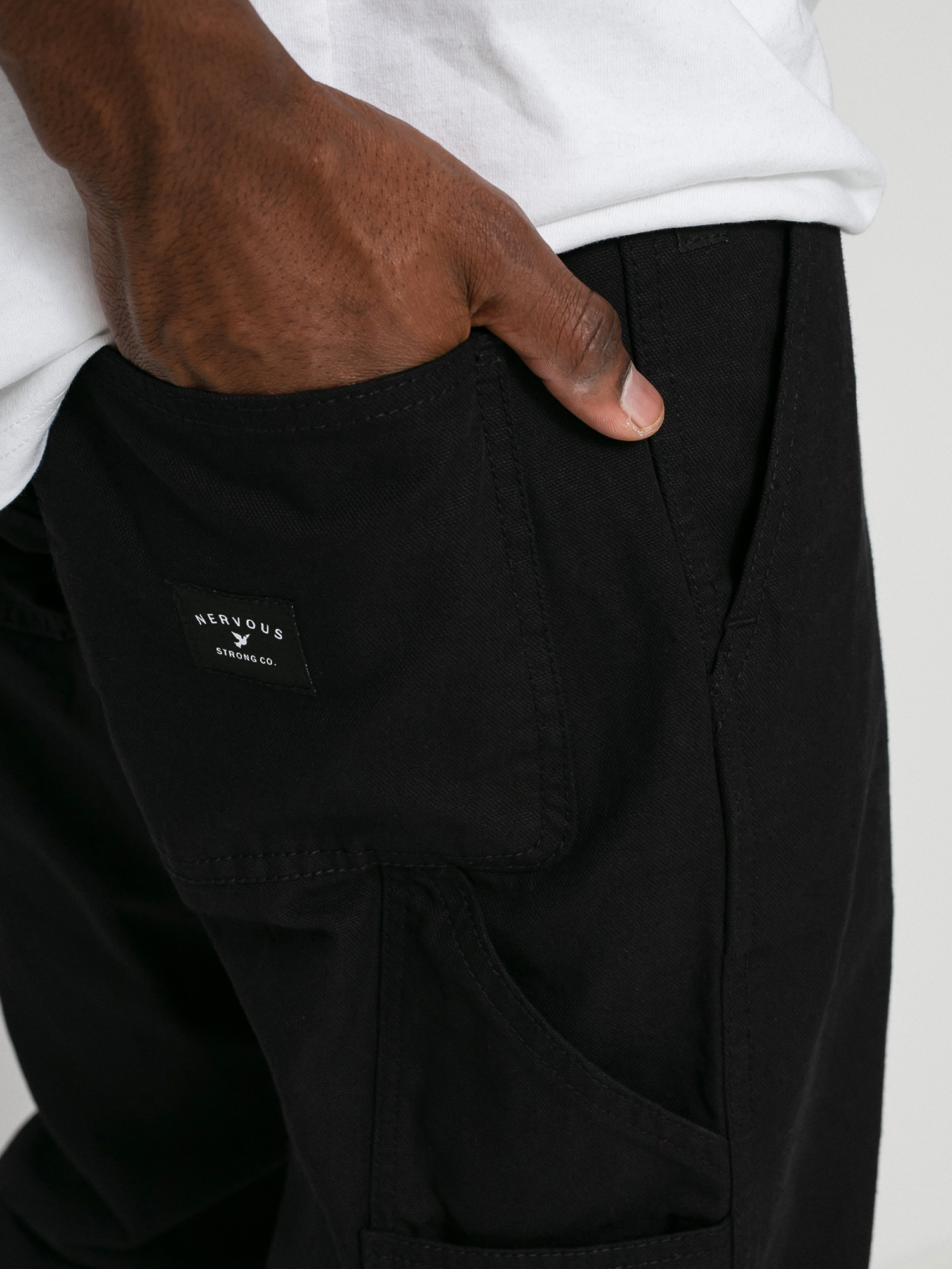Spodnie Nervous Carpenter (black)