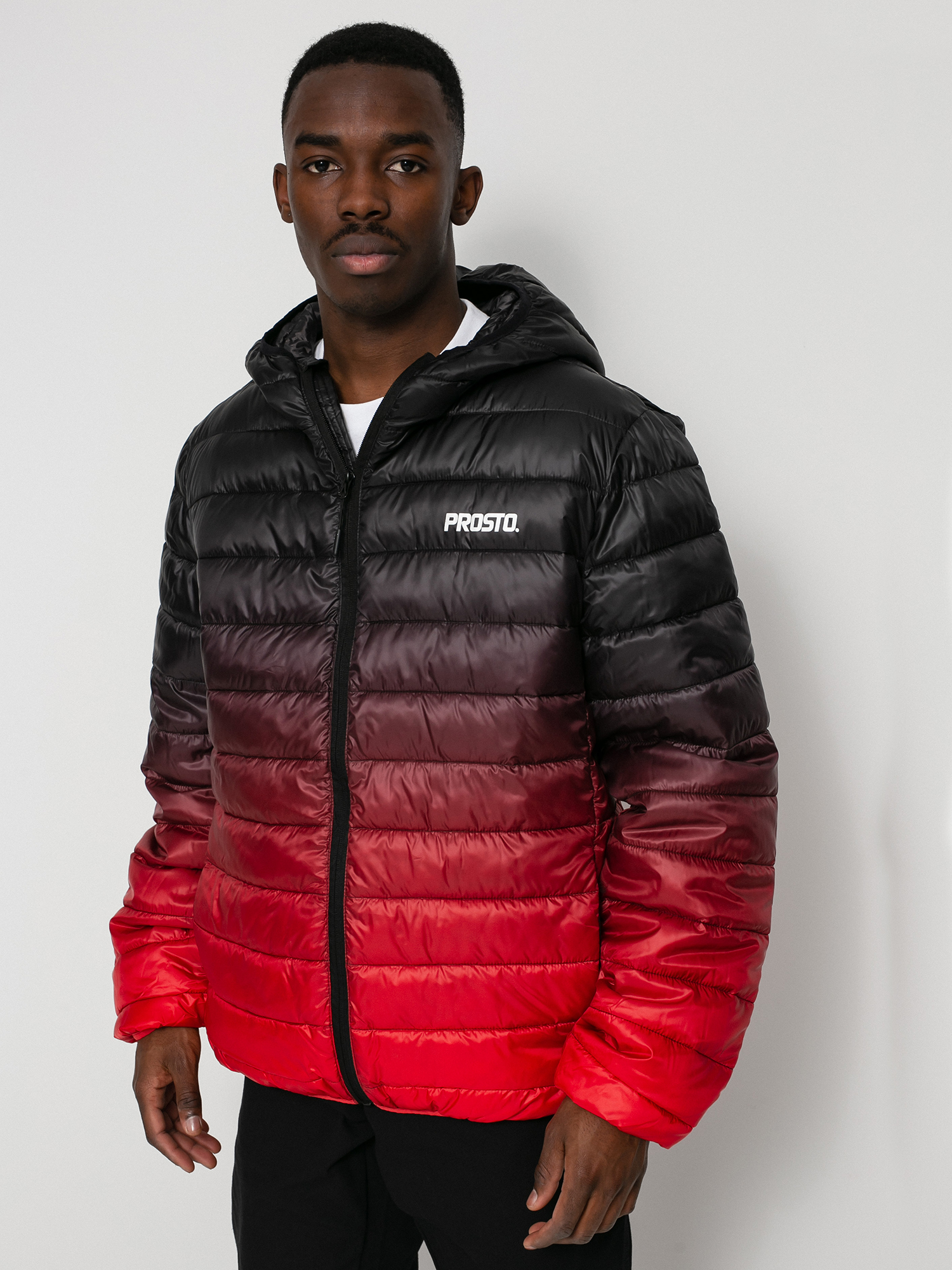 Kurtka Prosto Ultralight (gradient red)