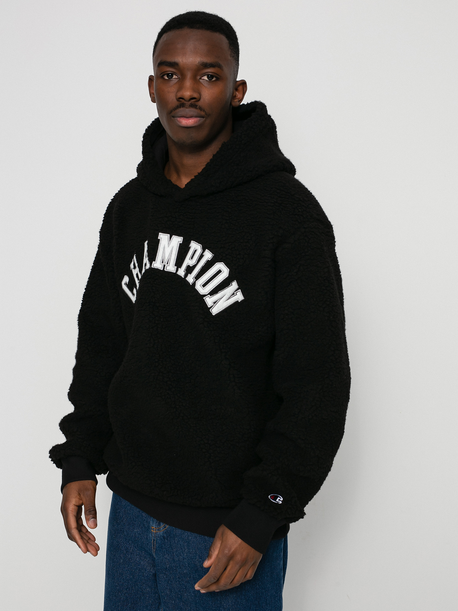 Bluza z kapturem Champion Hooded Top 216720 (nbk/nbk)