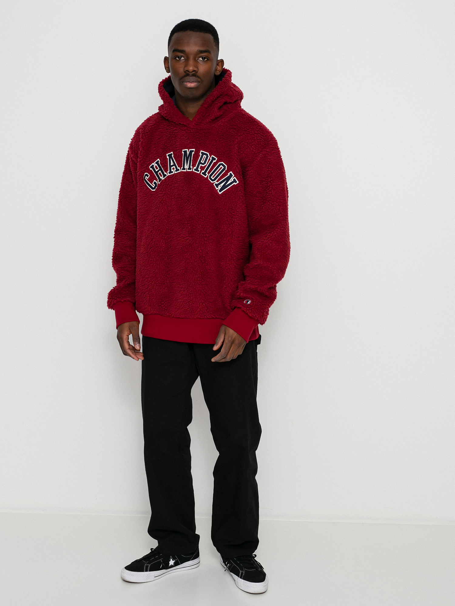 Bluza z kapturem Champion Hooded Top 216720 (dox/nvb)