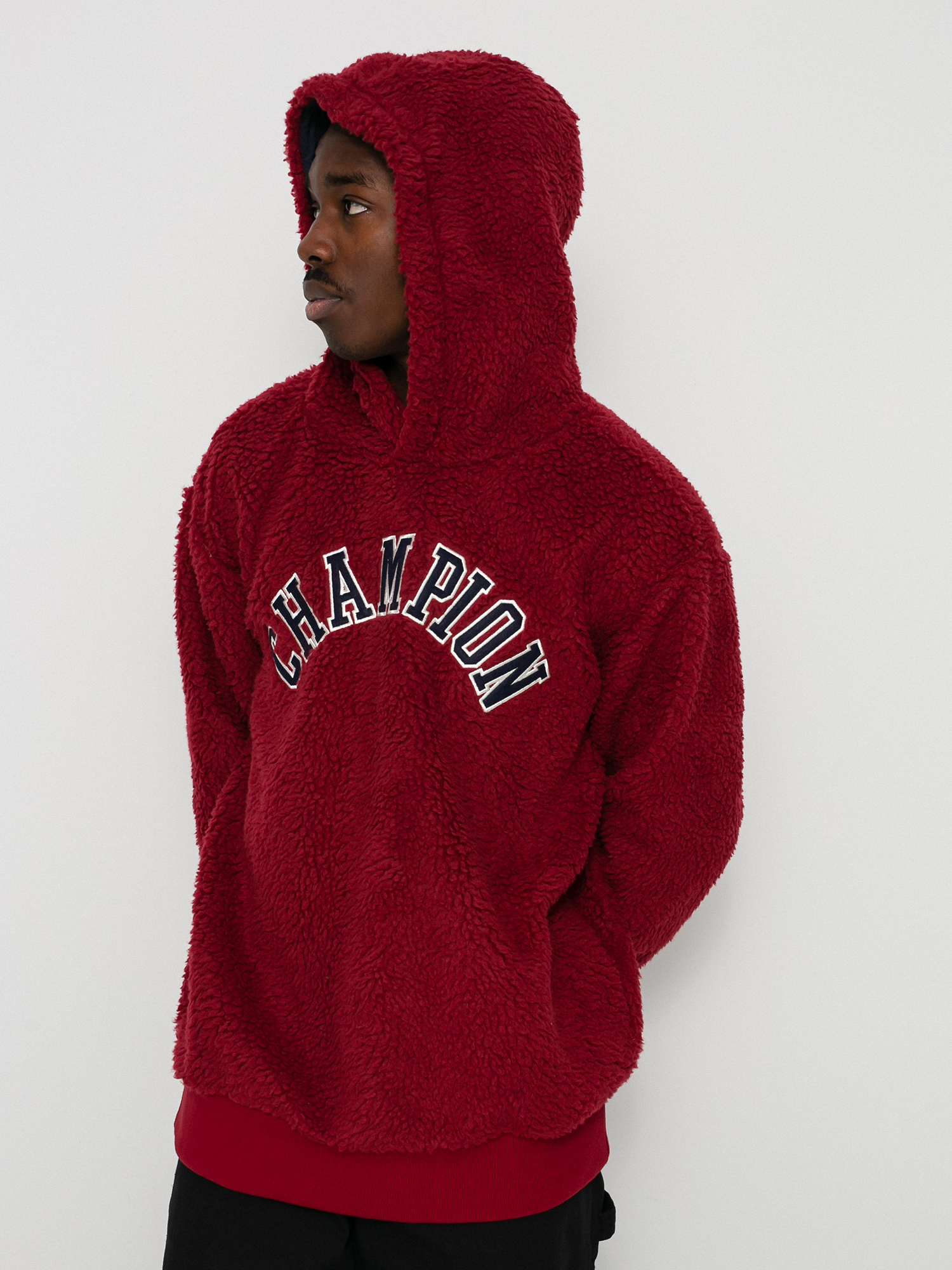 Bluza z kapturem Champion Hooded Top 216720 (dox/nvb)