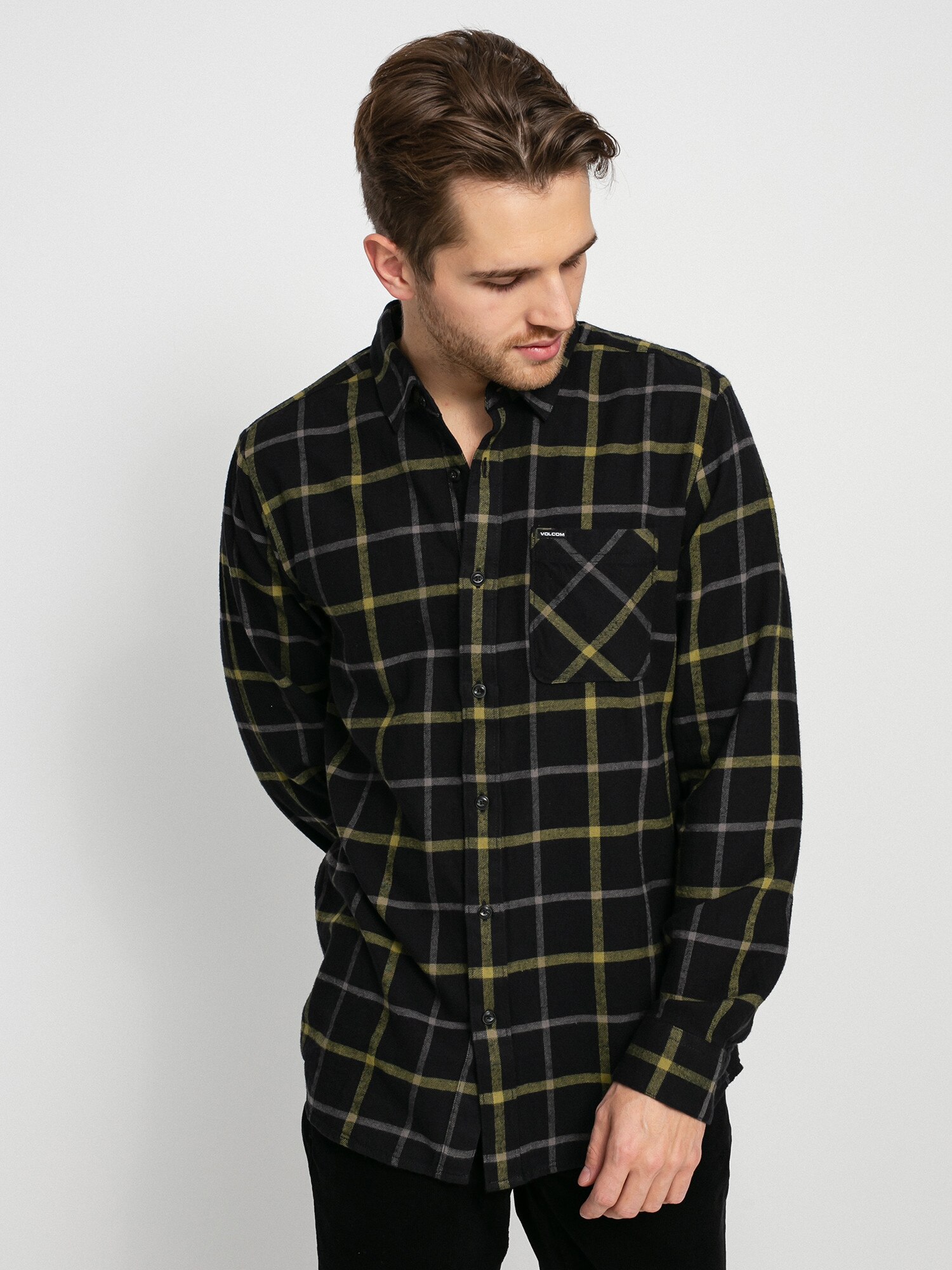 Koszula Volcom Caden Plaid (black)