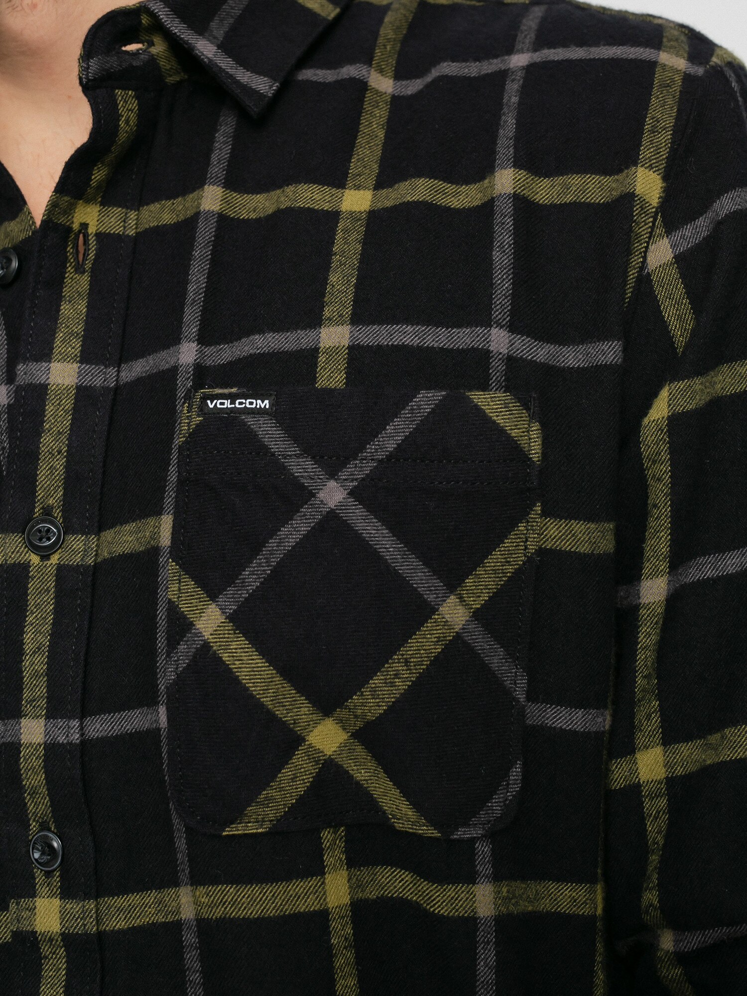 Koszula Volcom Caden Plaid (black)