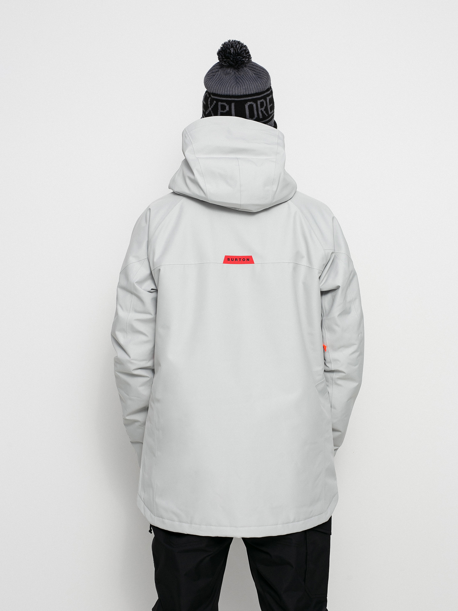 Męska Kurtka snowboardowa Burton Gore Tex 2L Pillowline (lunar gray/true black)