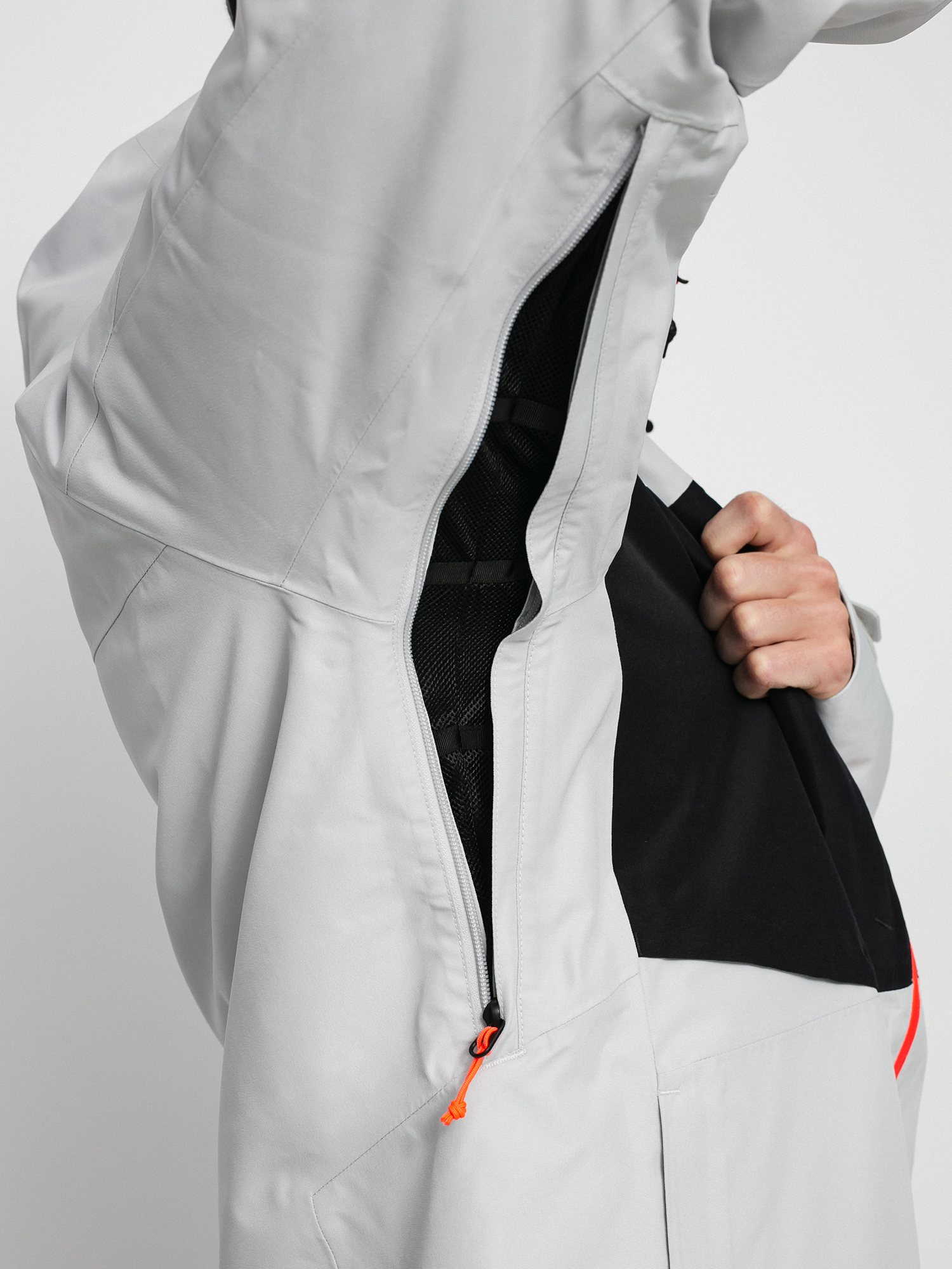 Męska Kurtka snowboardowa Burton Gore Tex 2L Pillowline (lunar gray/true black)