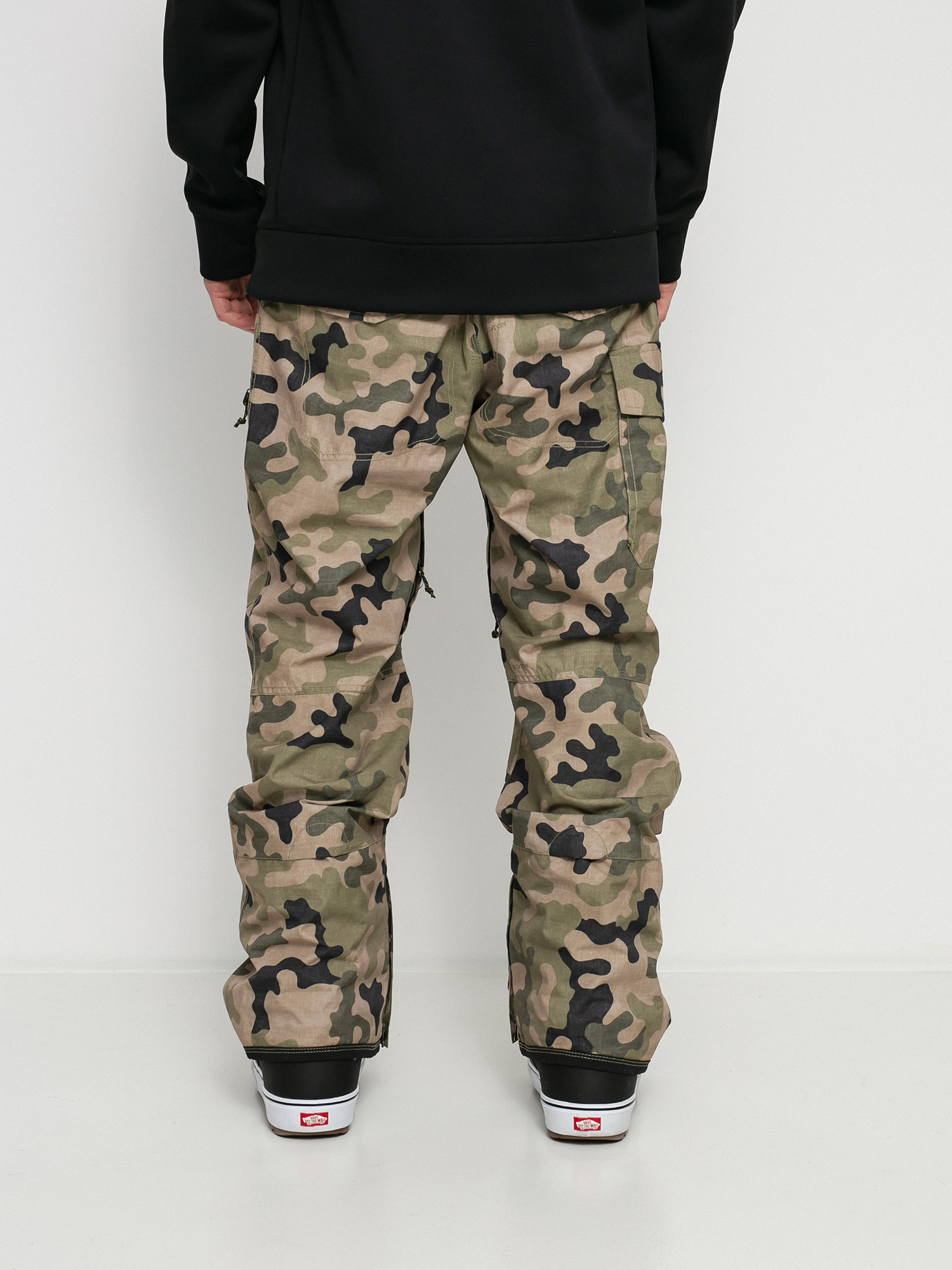 Męskie Spodnie snowboardowe Burton Covert (martini olive terra camo)