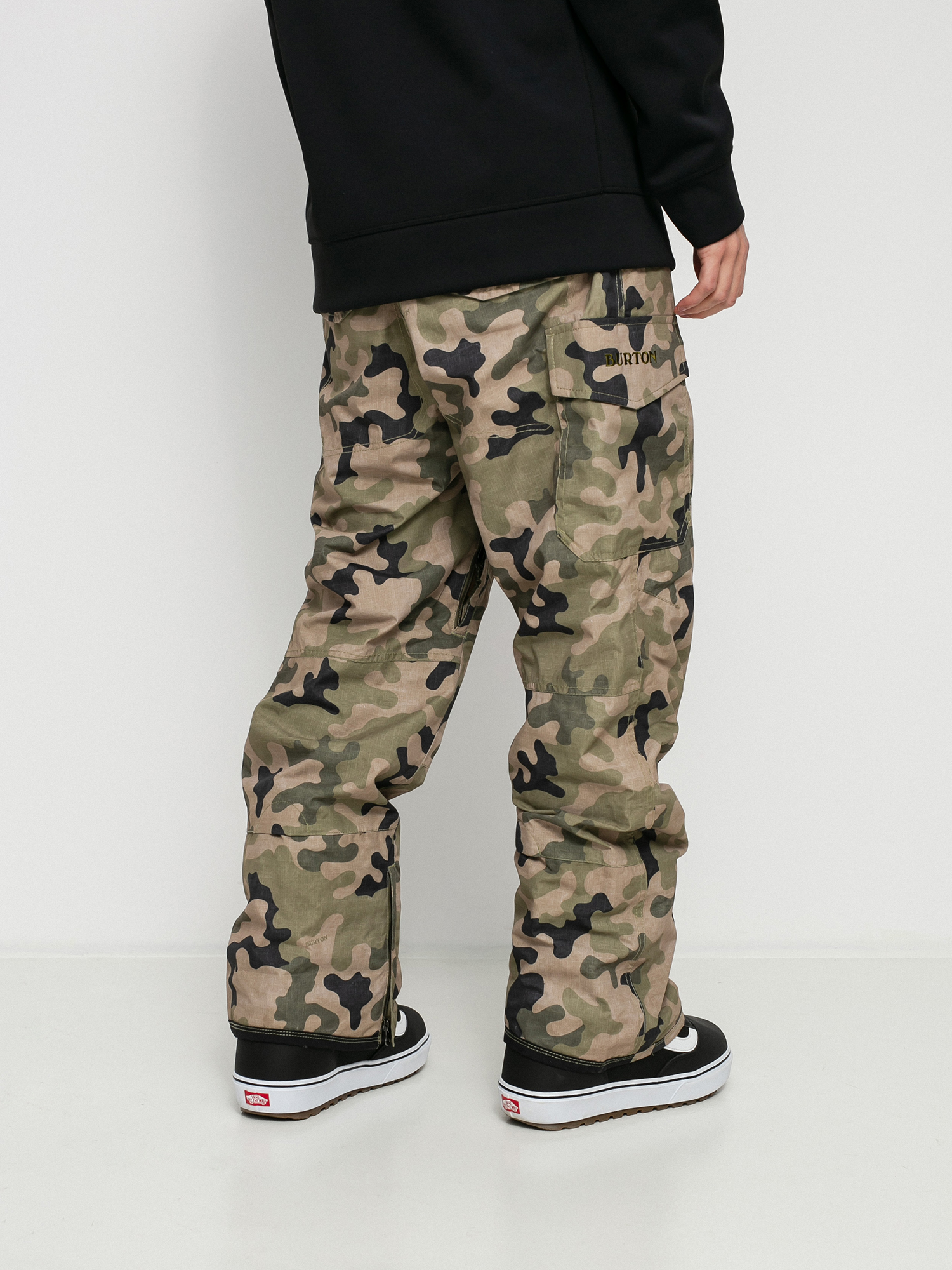 Męskie Spodnie snowboardowe Burton Covert (martini olive terra camo)
