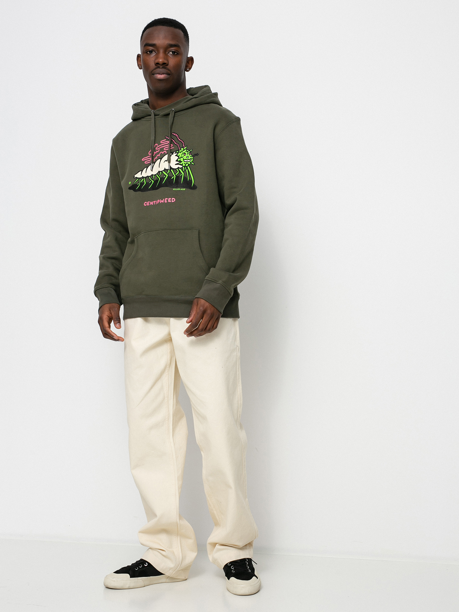 Bluza z kapturem Circa Centipweed HD (military green)