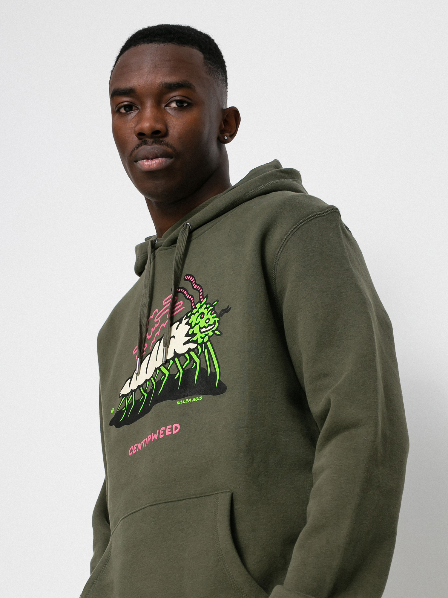 Bluza z kapturem Circa Centipweed HD (military green)