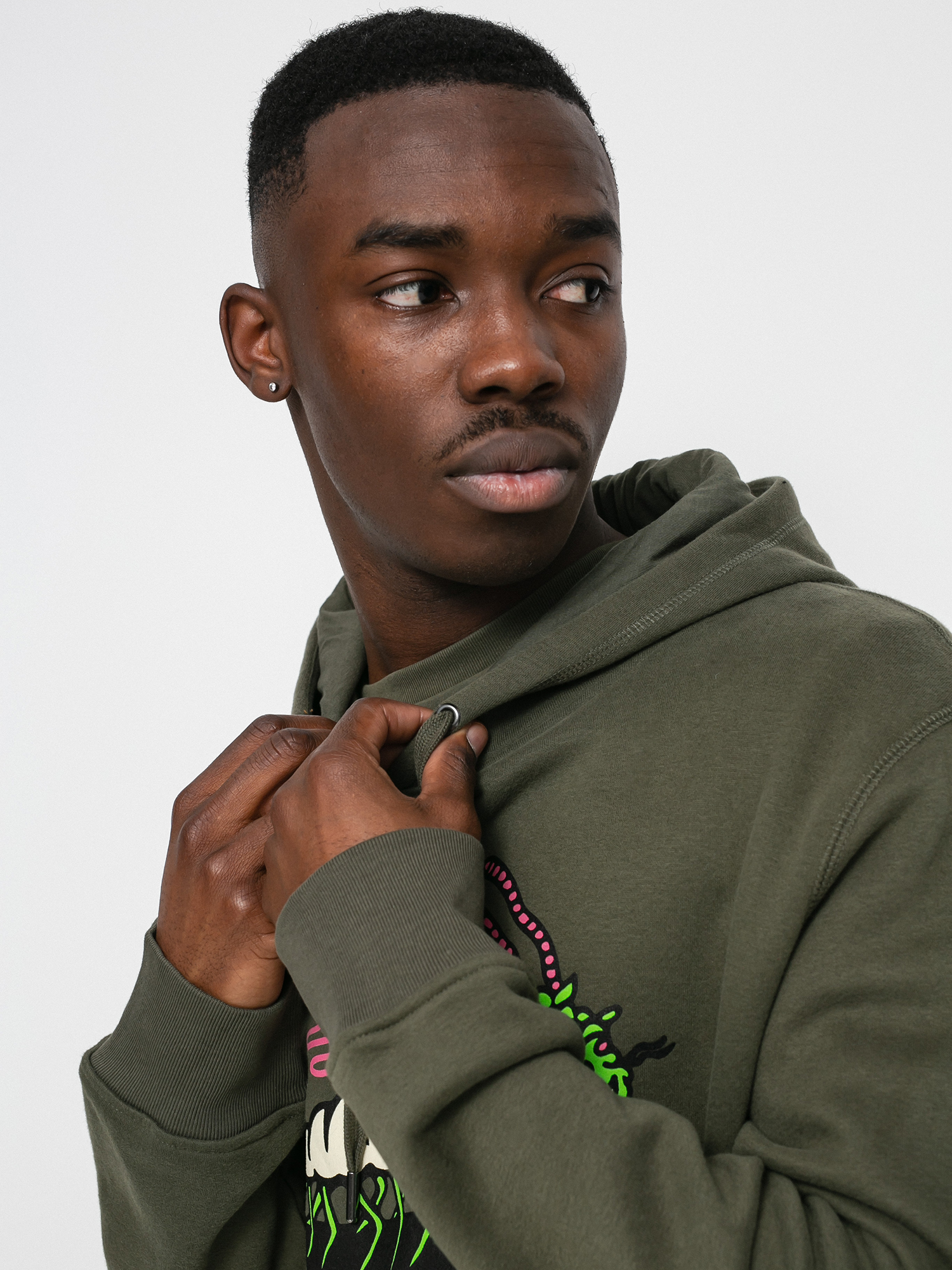 Bluza z kapturem Circa Centipweed HD (military green)