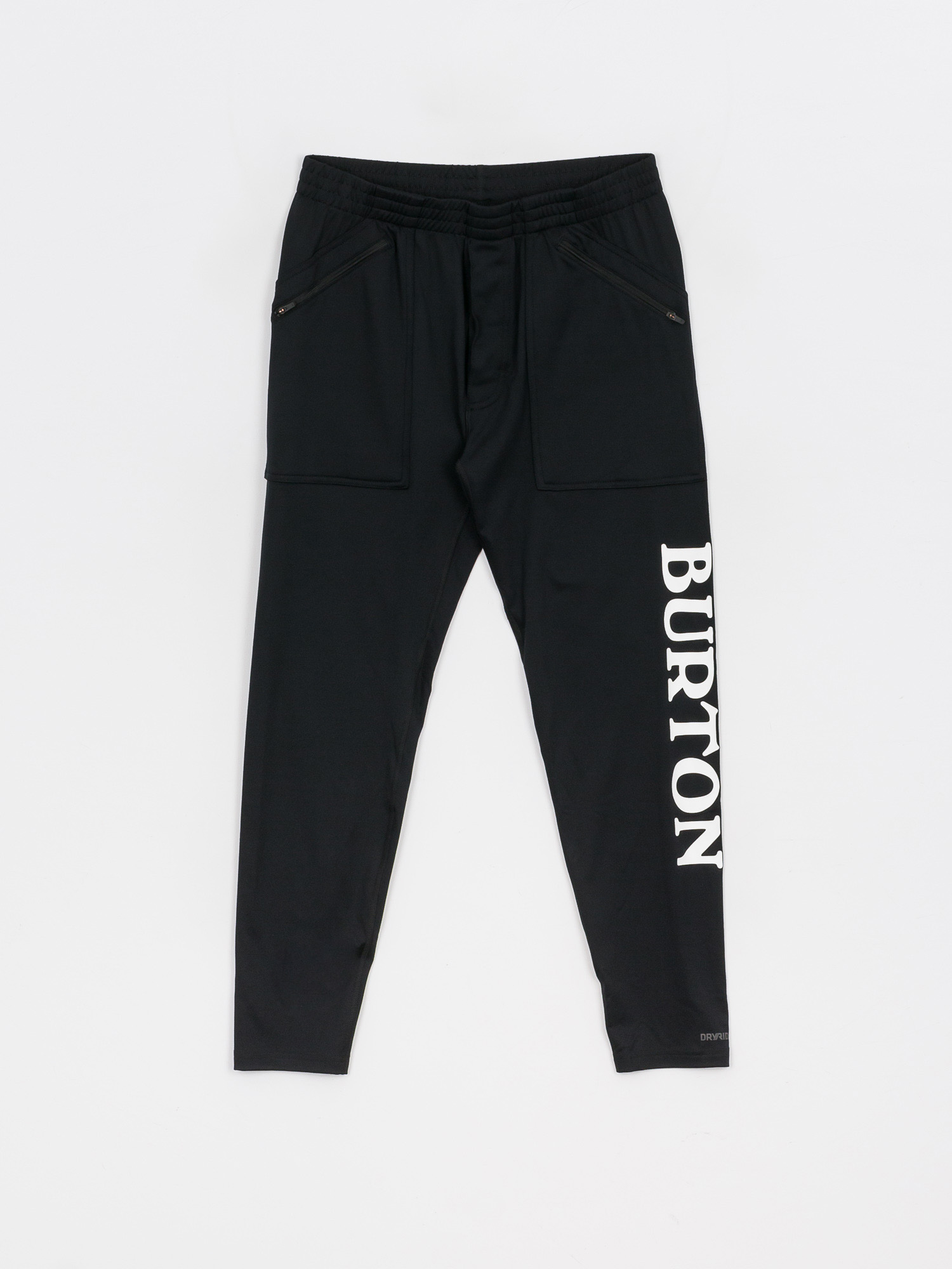 Męskie Legginsy aktywne Burton Midweight Base Layer Stash (true black)