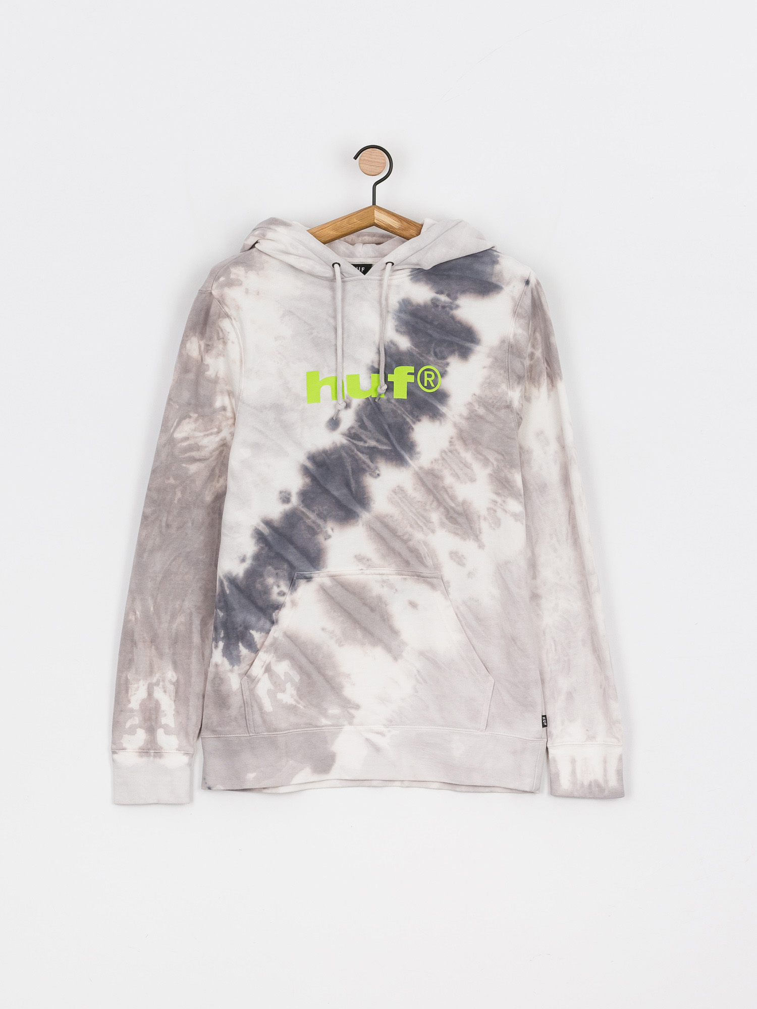 Bluza z kapturem HUF Lo-Fi Tiedye HD (black)