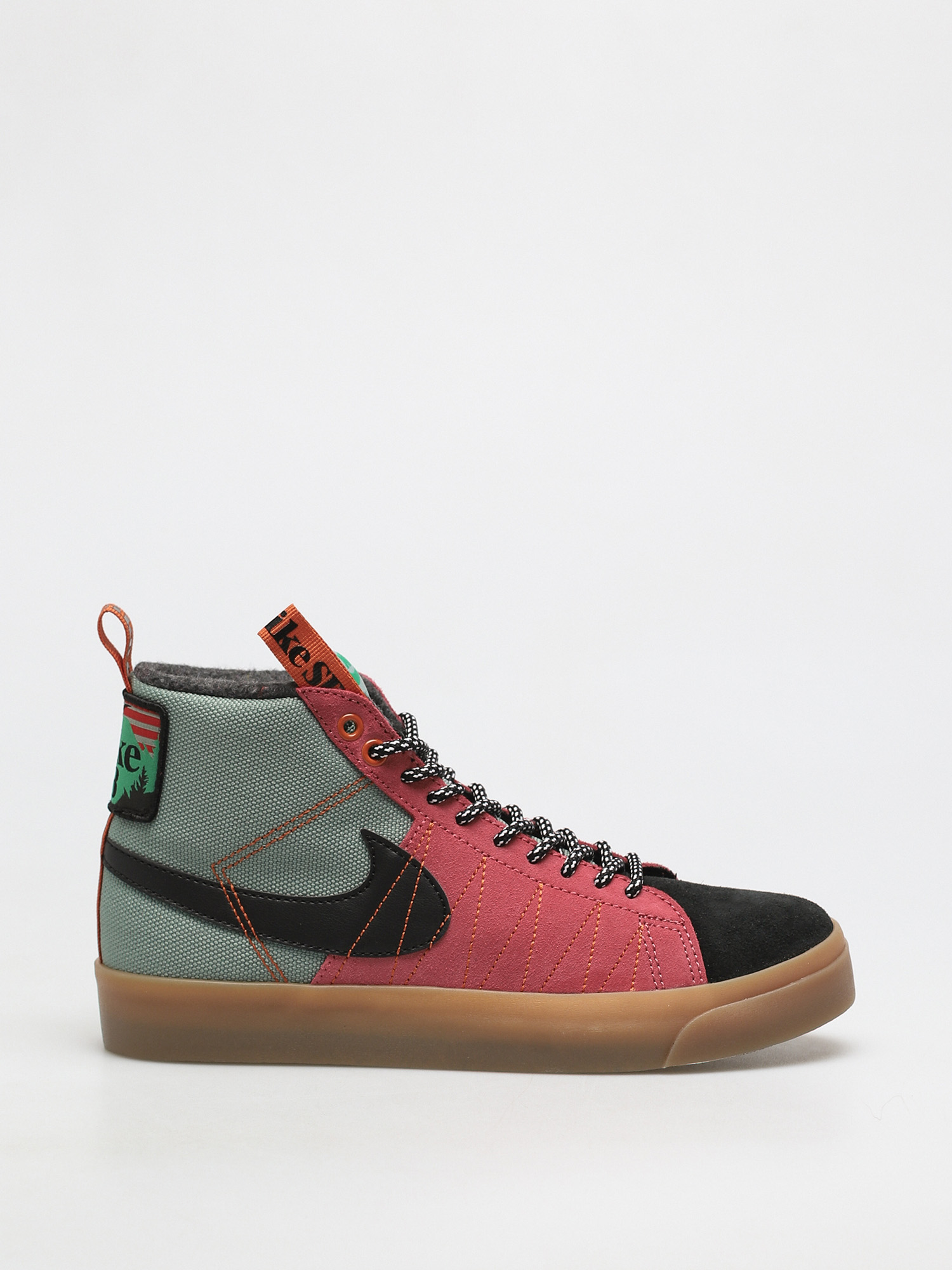 Buty Nike SB Zoom Blazer Mid Premium (jade smoke/black white sport spice)