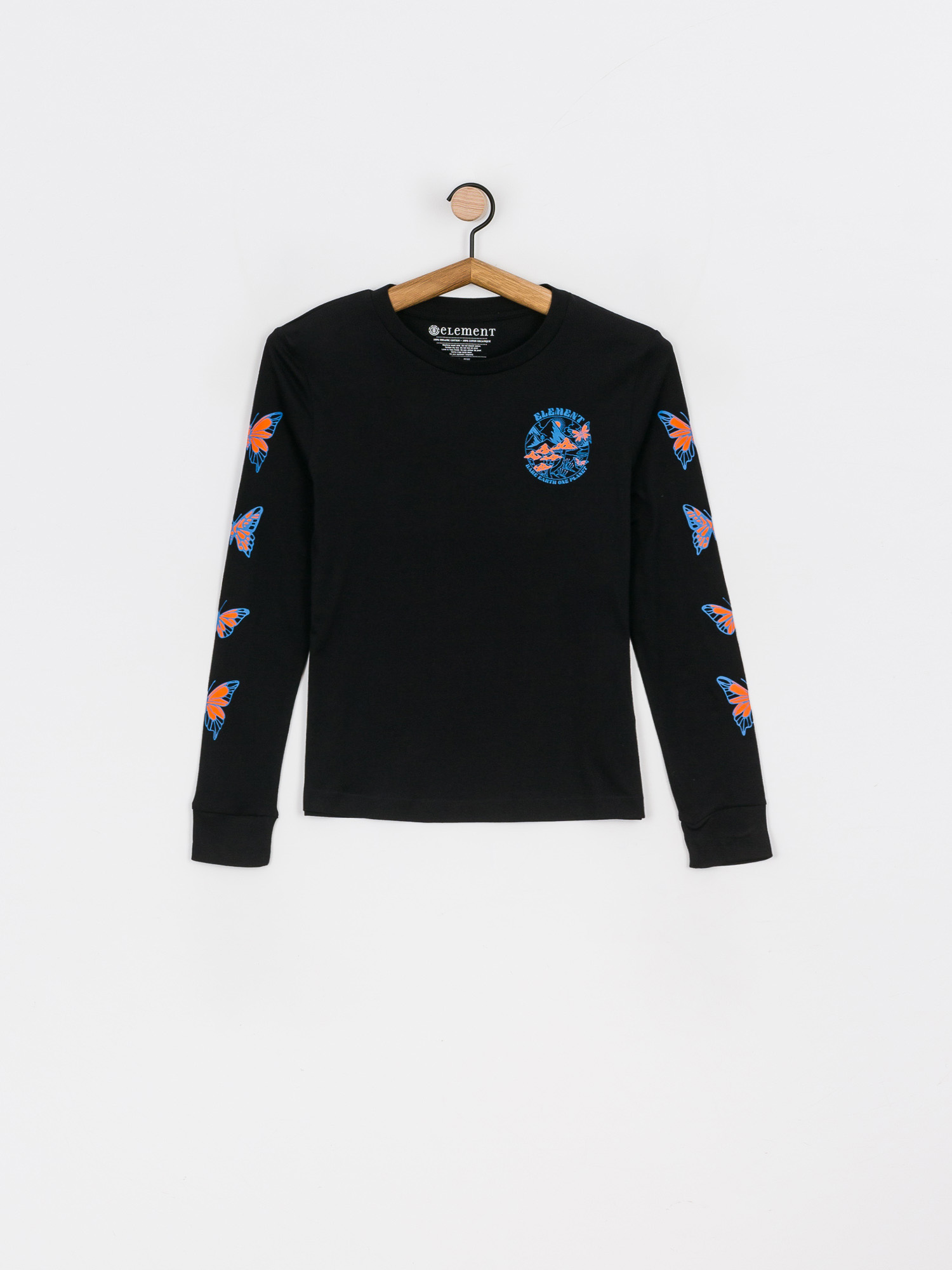 Longsleeve Element Nevso Wmn (flint black)