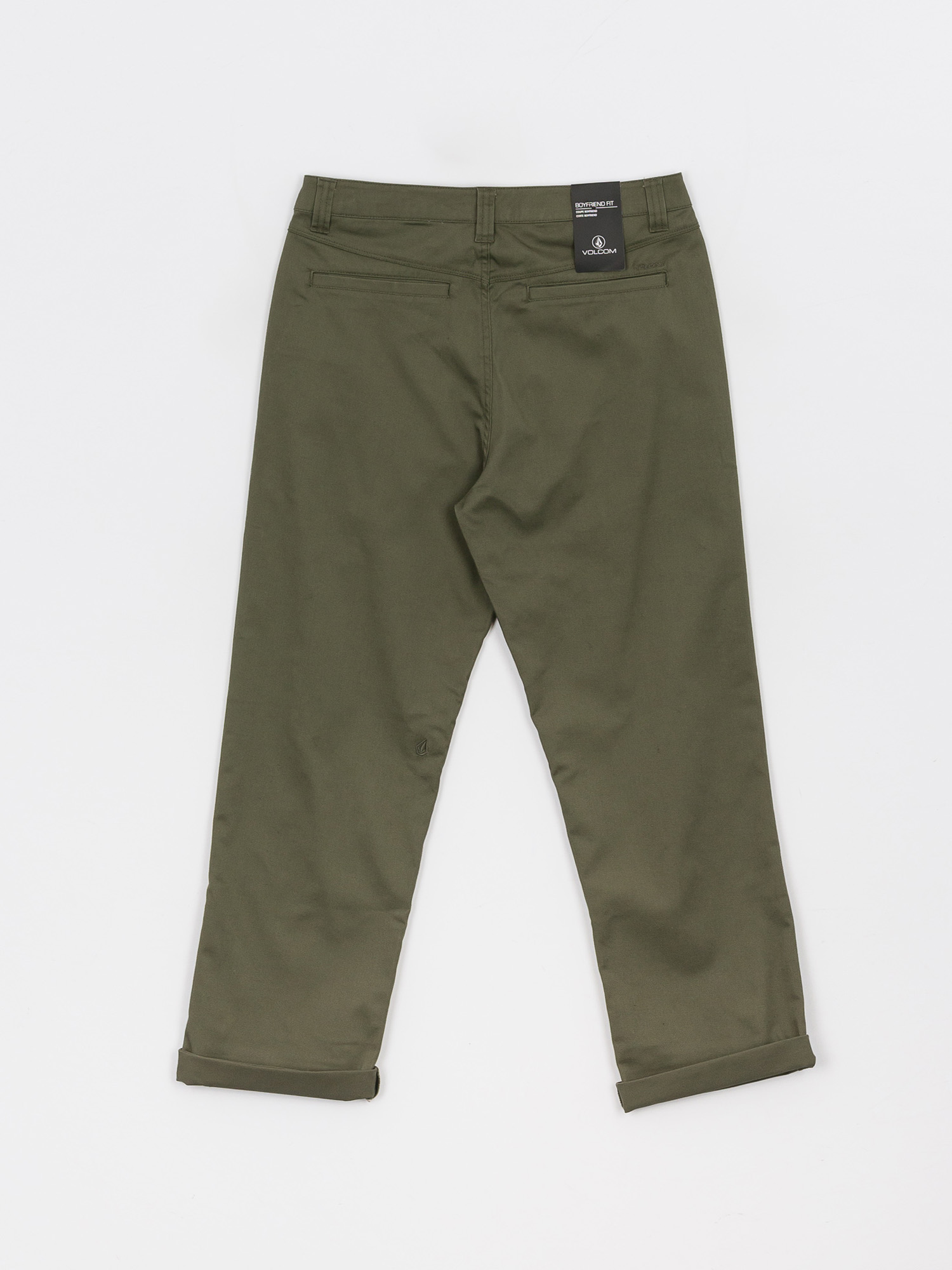 Spodnie Volcom Frochickie Boyfriend Wmn (army green combo)