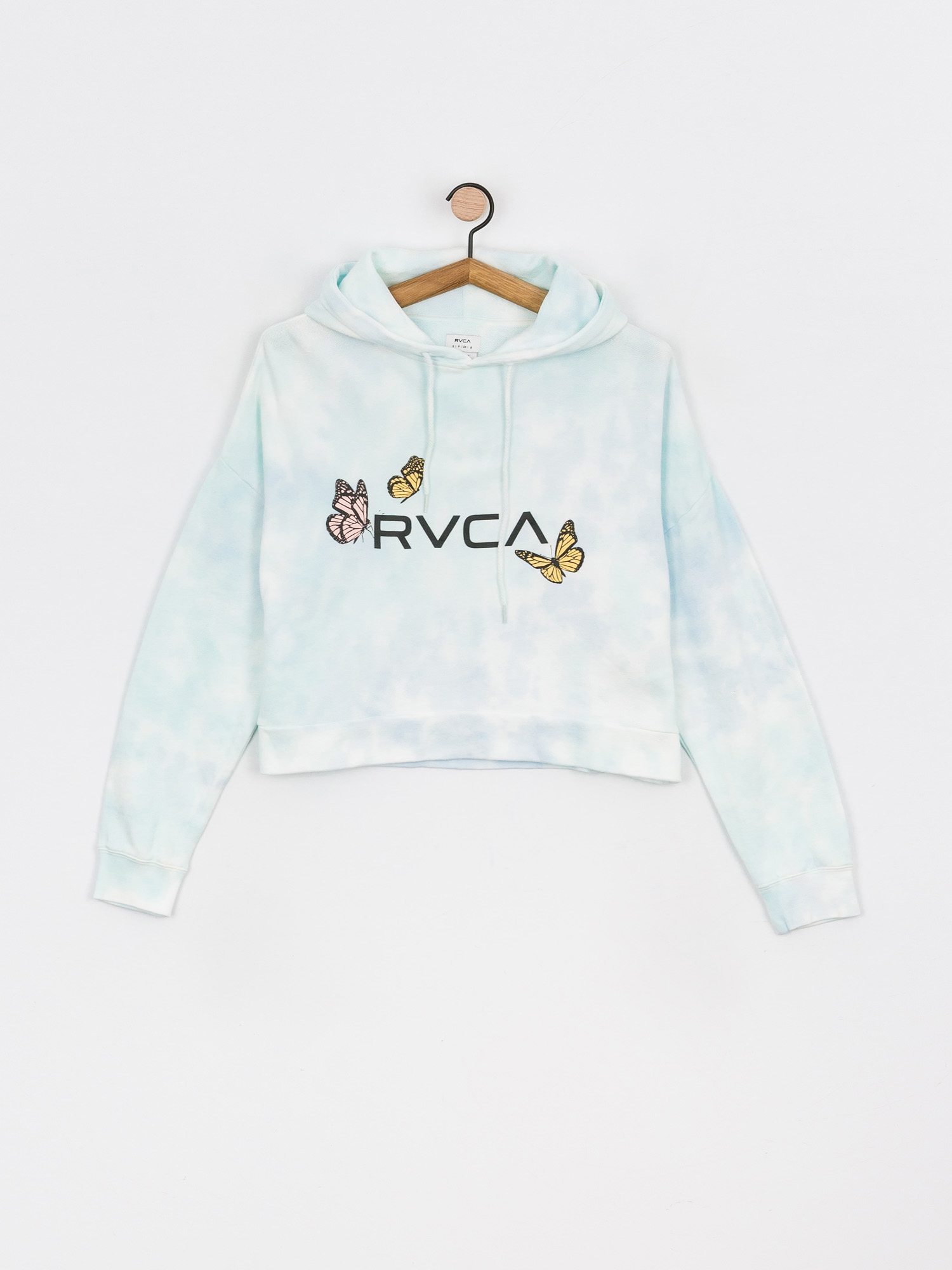 Bluza z kapturem RVCA Big Rvca Venice HD Wmn (vintage white)